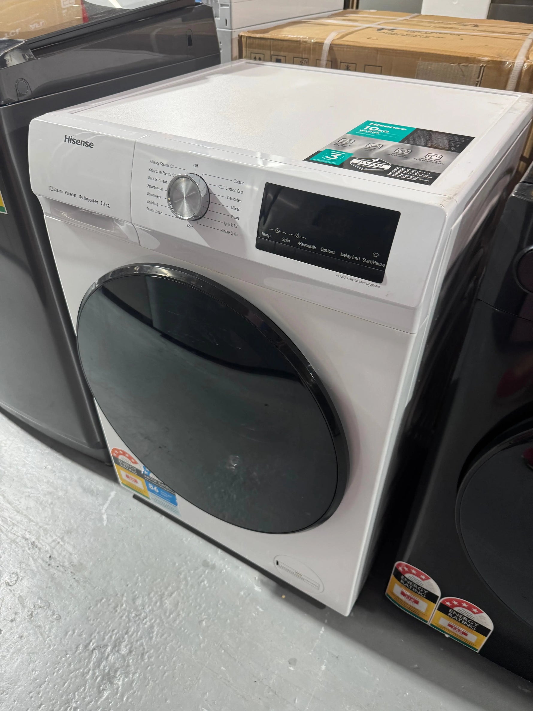 Refurbished Hisense 10 kg front loader washer | SYDNEY