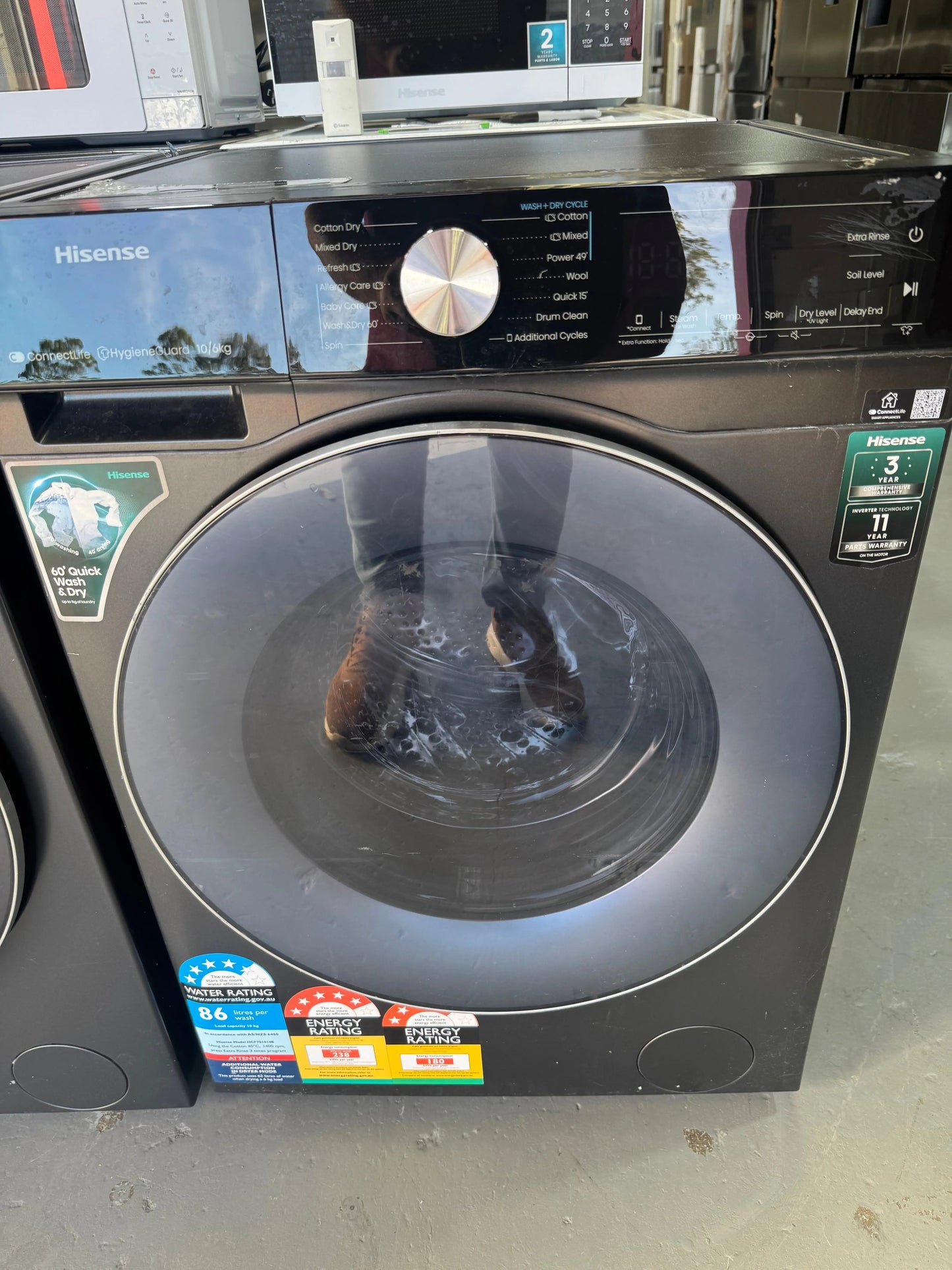 Refurbished Hisense 10 kg washing machine | SYDNEY