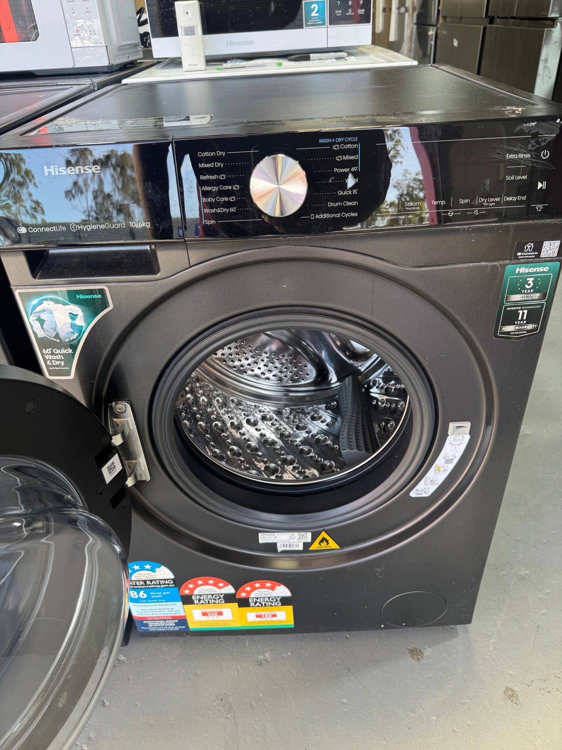 Refurbished Hisense 10 kg washing machine | SYDNEY