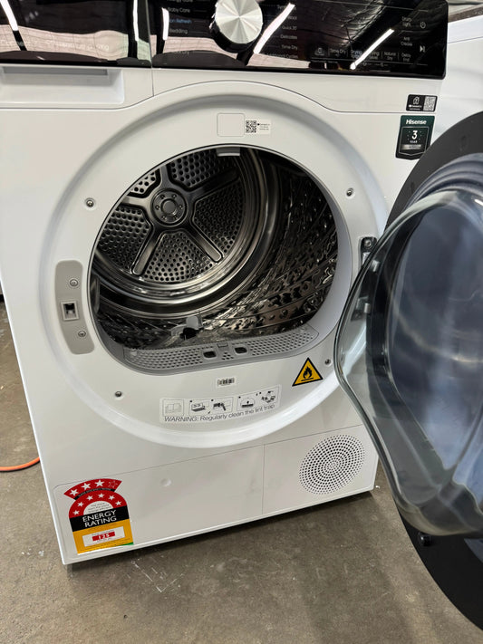 Refurbished Hisense 10 kgs heat pump dryer | SYDNEY