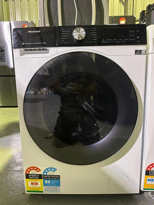Refurbished Hisense 10KG Front Load Washing Machine | BRISBANE