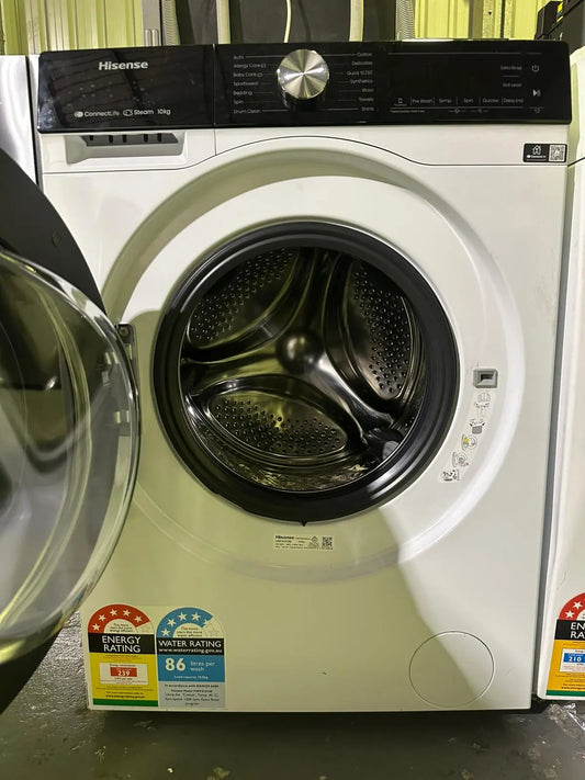 Refurbished Hisense 10KG Front Load Washing Machine | BRISBANE