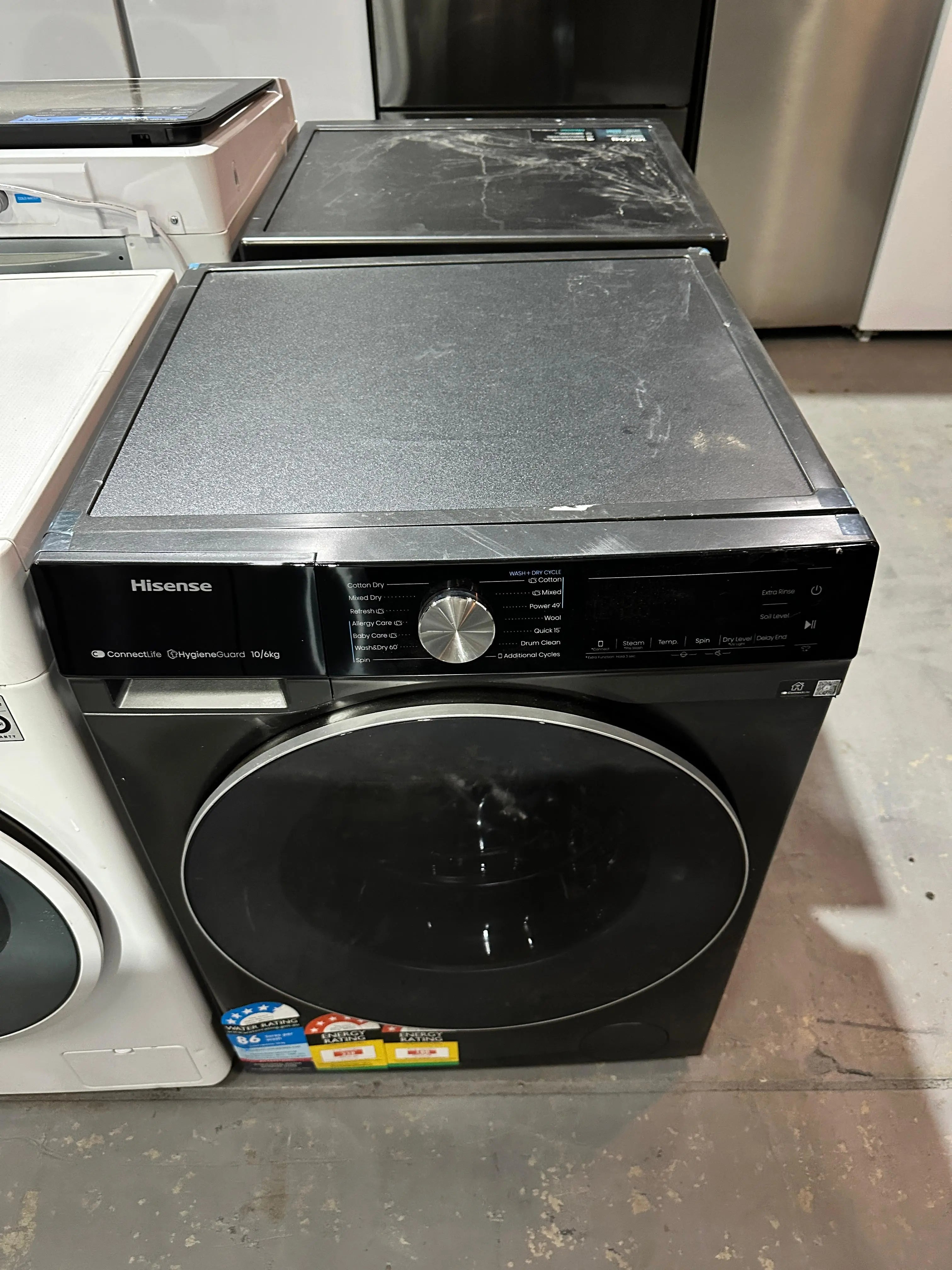 Refurbished Hisense 10kg Washer / 6kg Dryer Combo – Washer Only | ADELAIDE