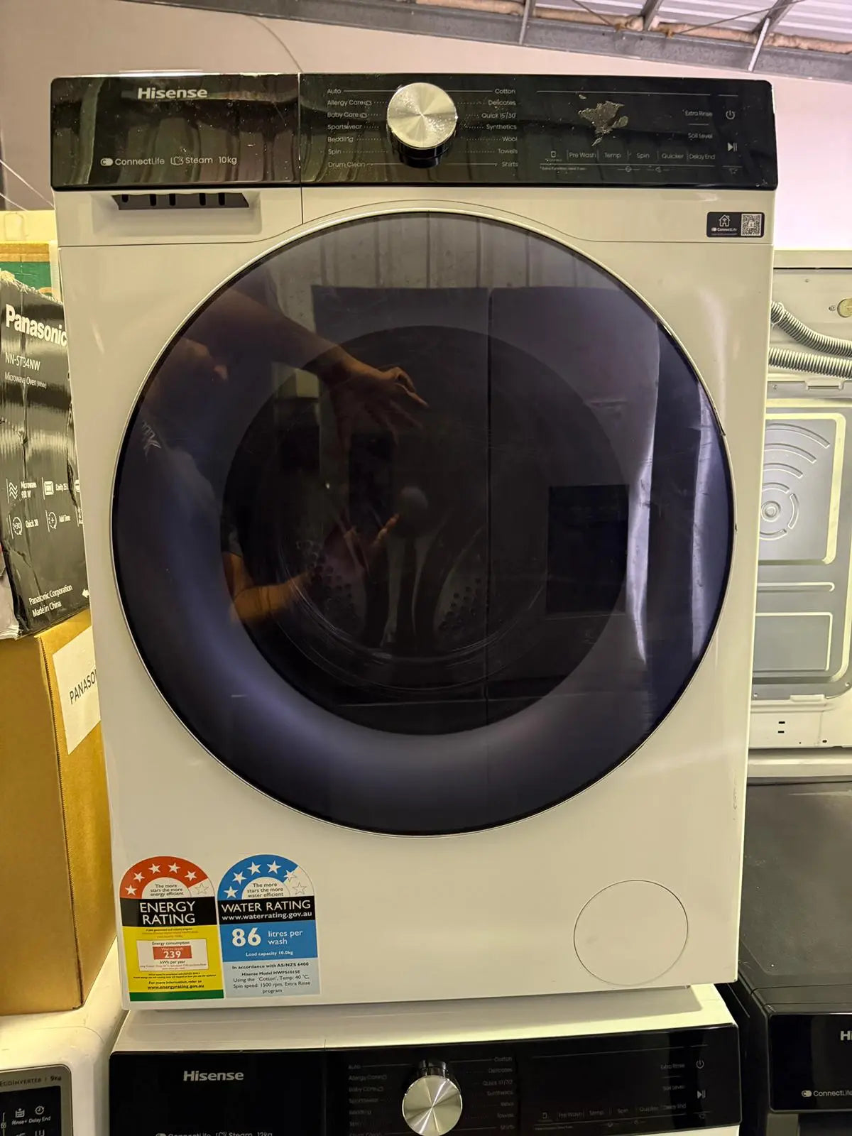Refurbished Hisense 10kg Washing Machine | BRISBANE