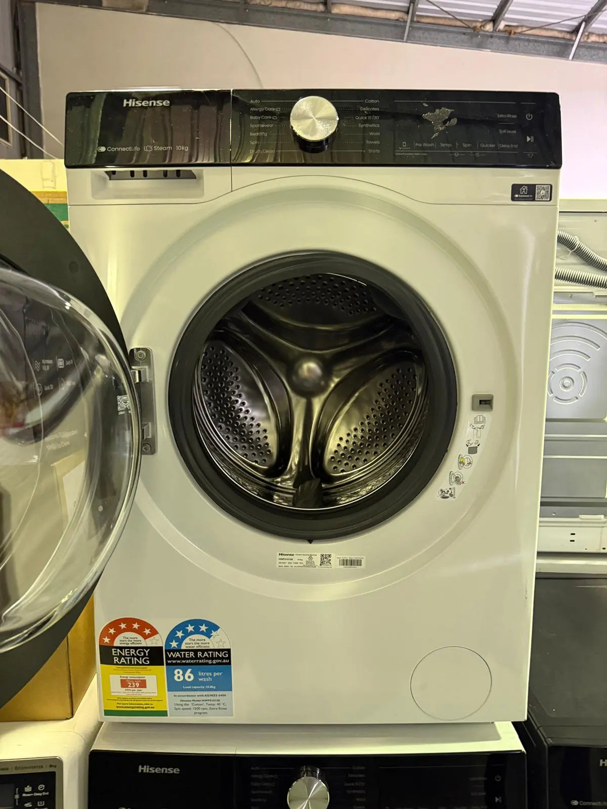 Refurbished Hisense 10kg Washing Machine | BRISBANE