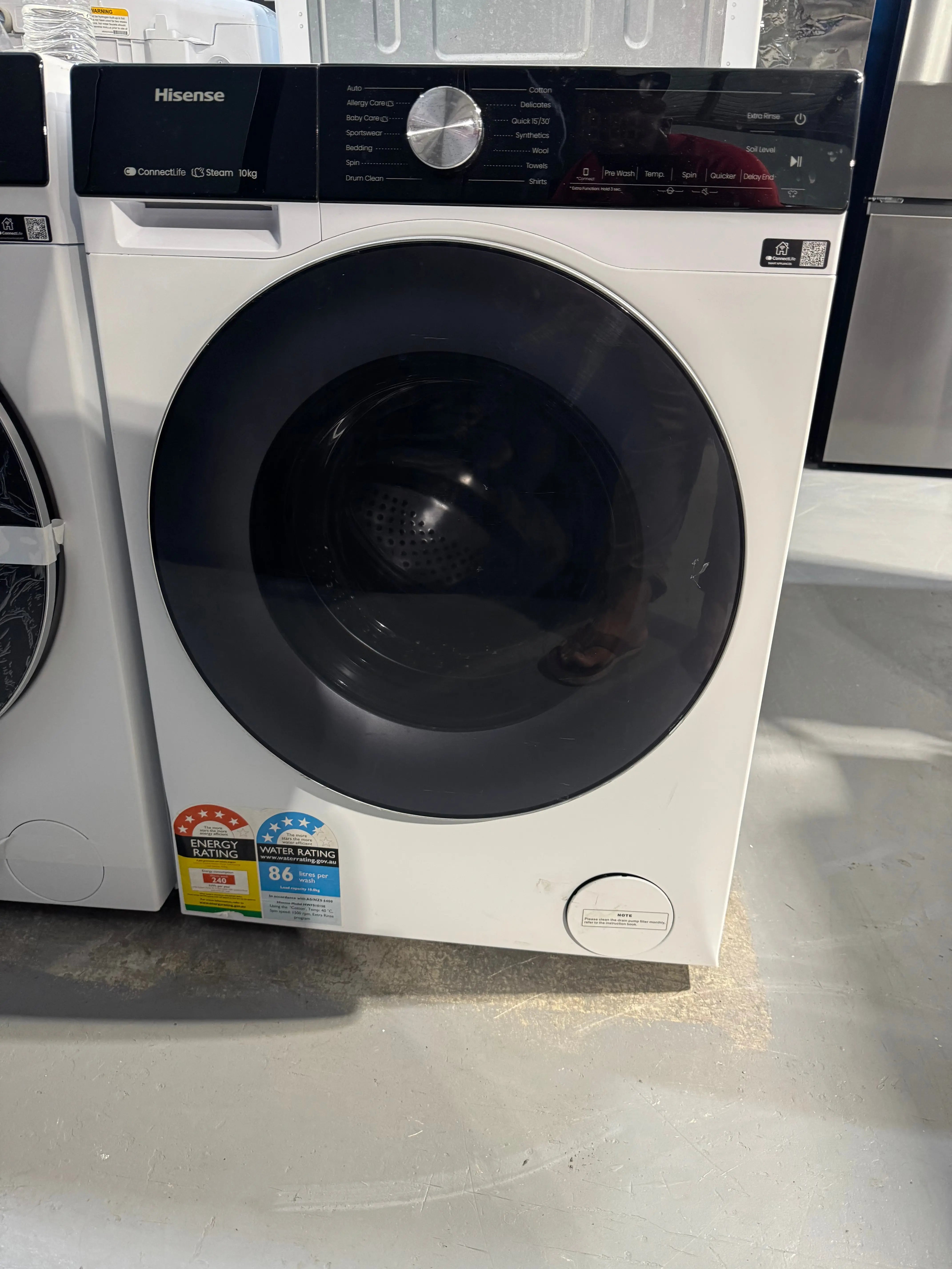 Refurbished Hisense 10kg washing machine | PERTH