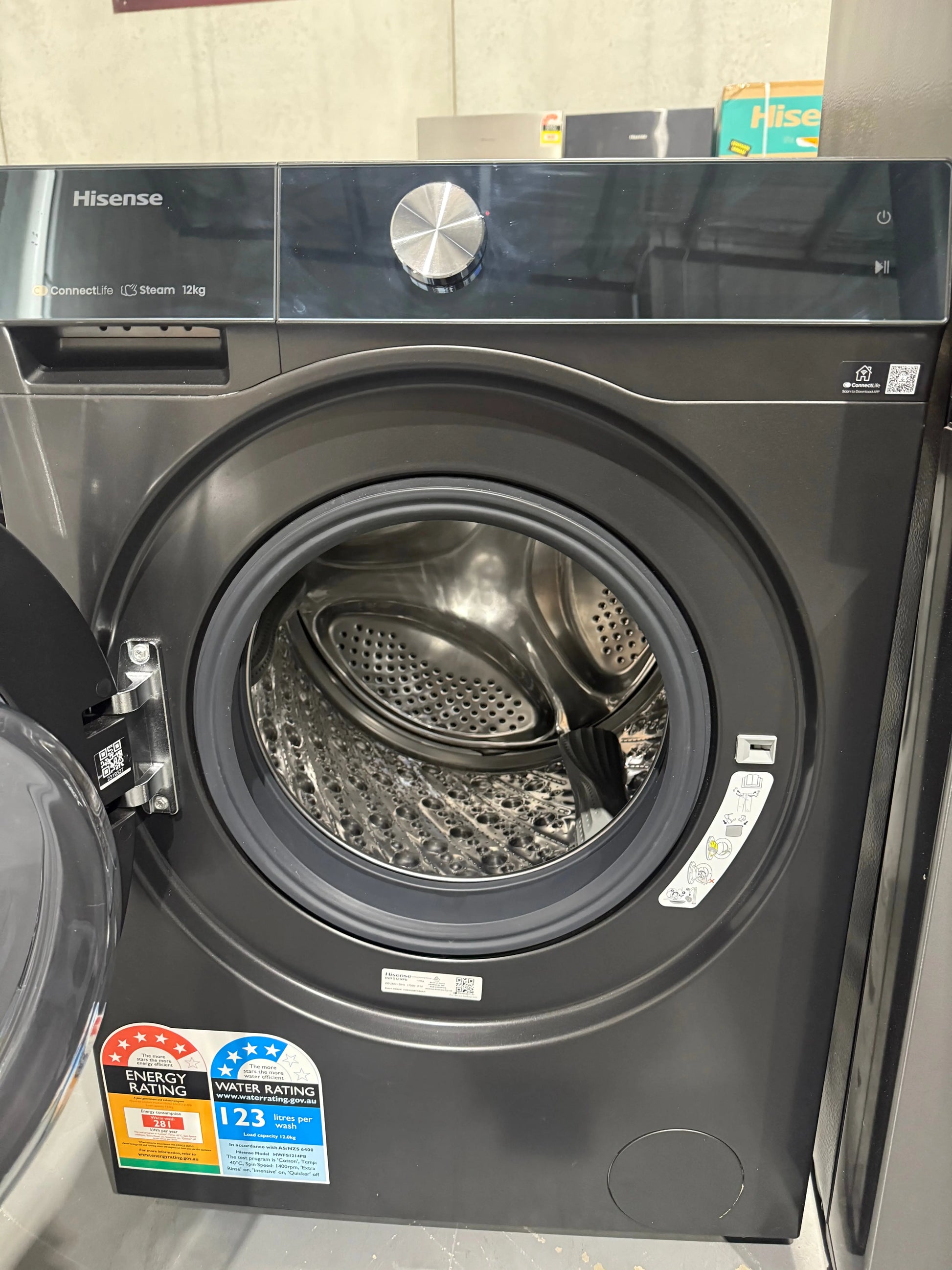 Refurbished Hisense 12 kg Washer and Hisense 634 L French Door Fridge | MELBOURNE