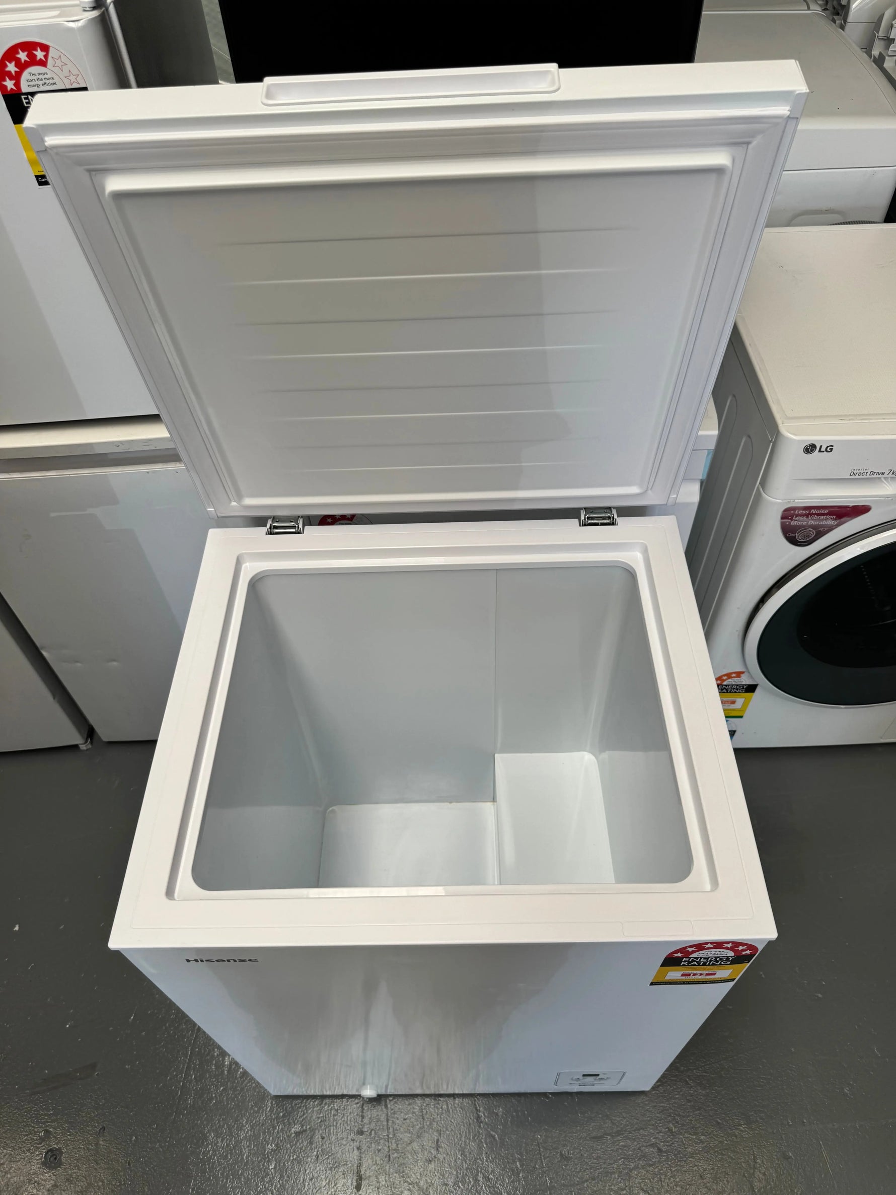 Refurbished Hisense 145L Eco Vision Hybrid Chest Freezer HRCF146 | SYDNEY