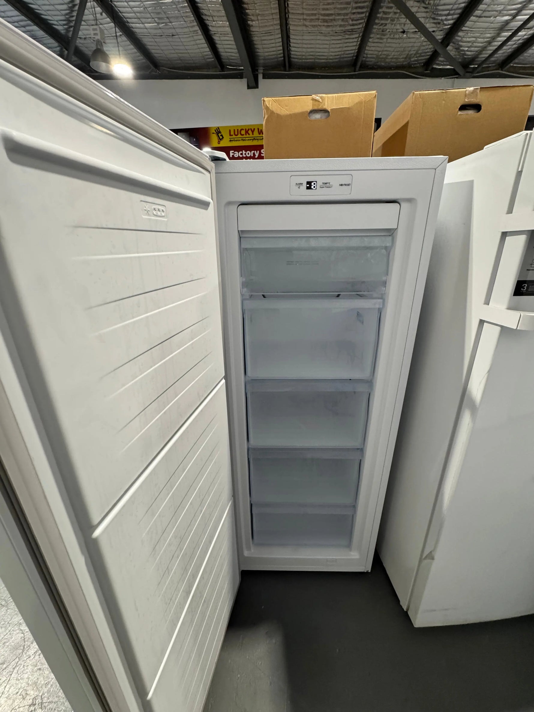 Refurbished Hisense 155 litres upright freezer | PERTH