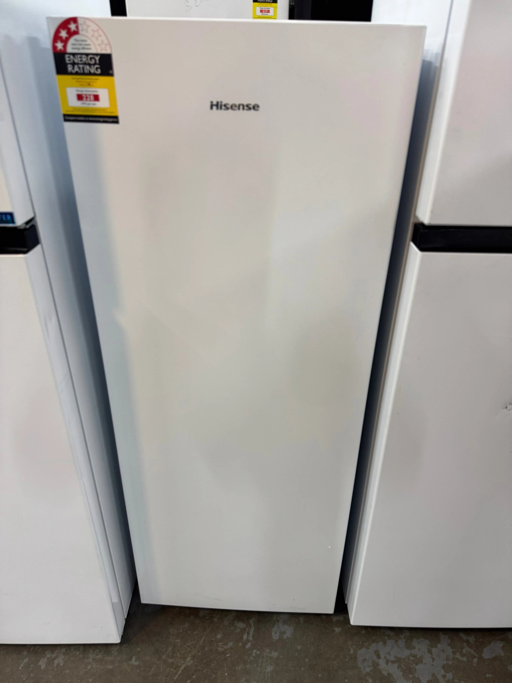 Refurbished Hisense 155 litres upright  freezer | SYDNEY