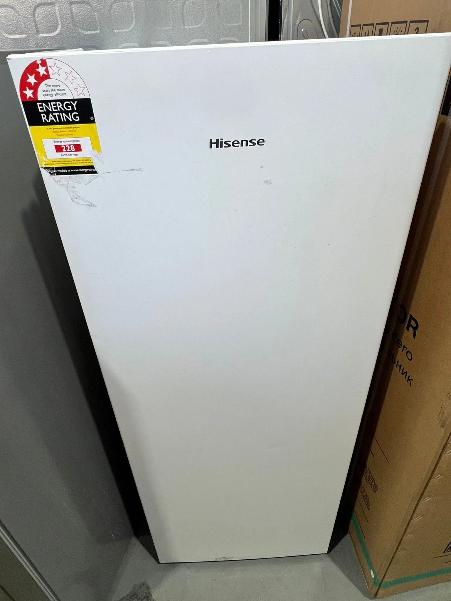 Refurbished Hisense 155L Upright Freezer HRVF155 – Freezer – HRVF155 | ADELAIDE