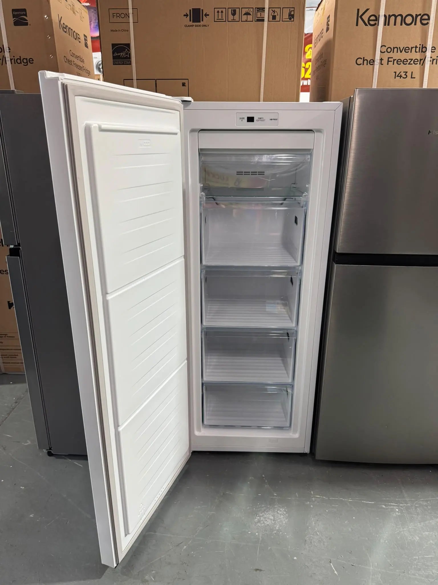 Refurbished Hisense 155L Upright Freezer | SYDNEY