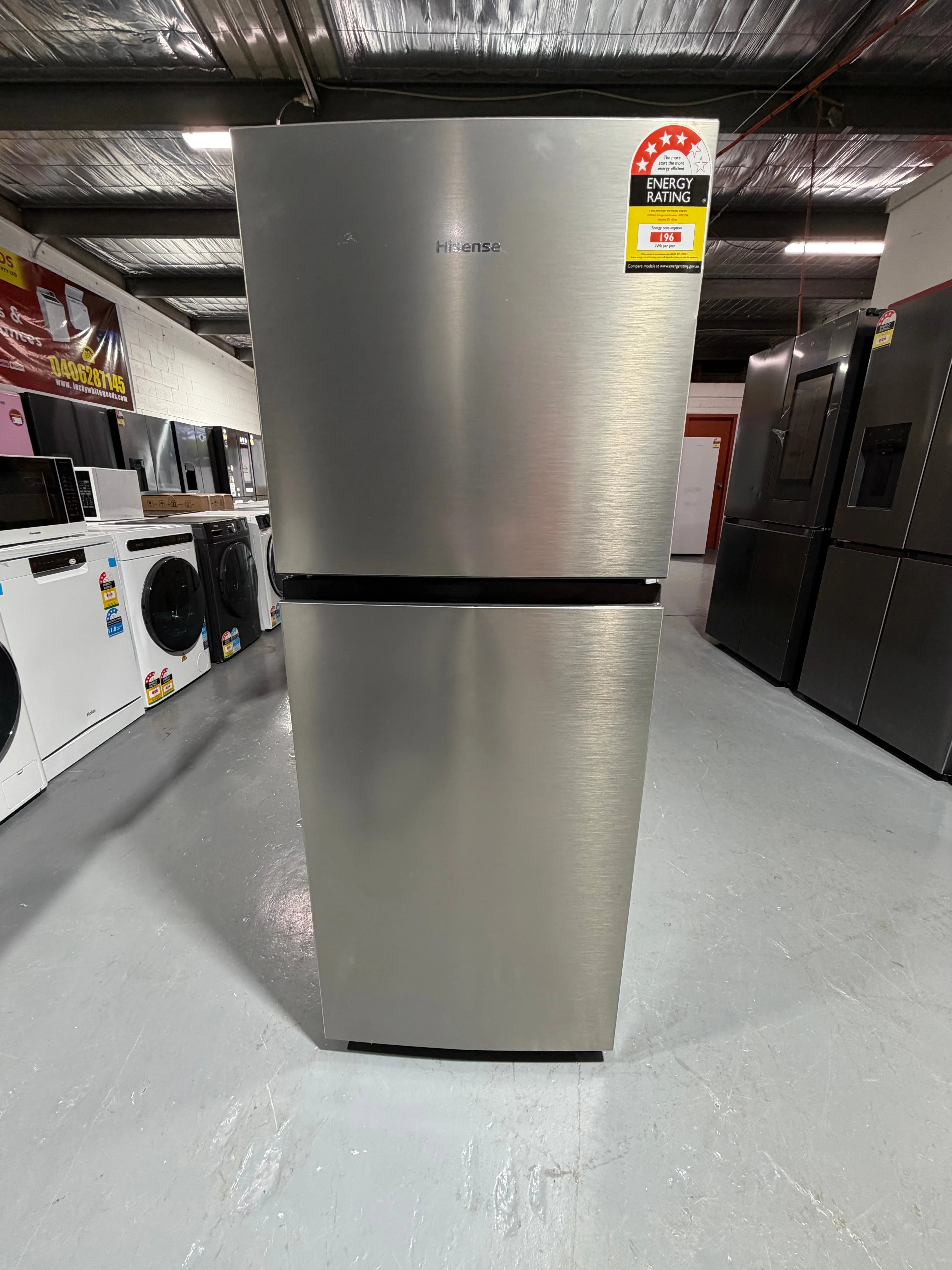Refurbished Hisense 205 ltr Top mount fridge freezer | SYDNEY