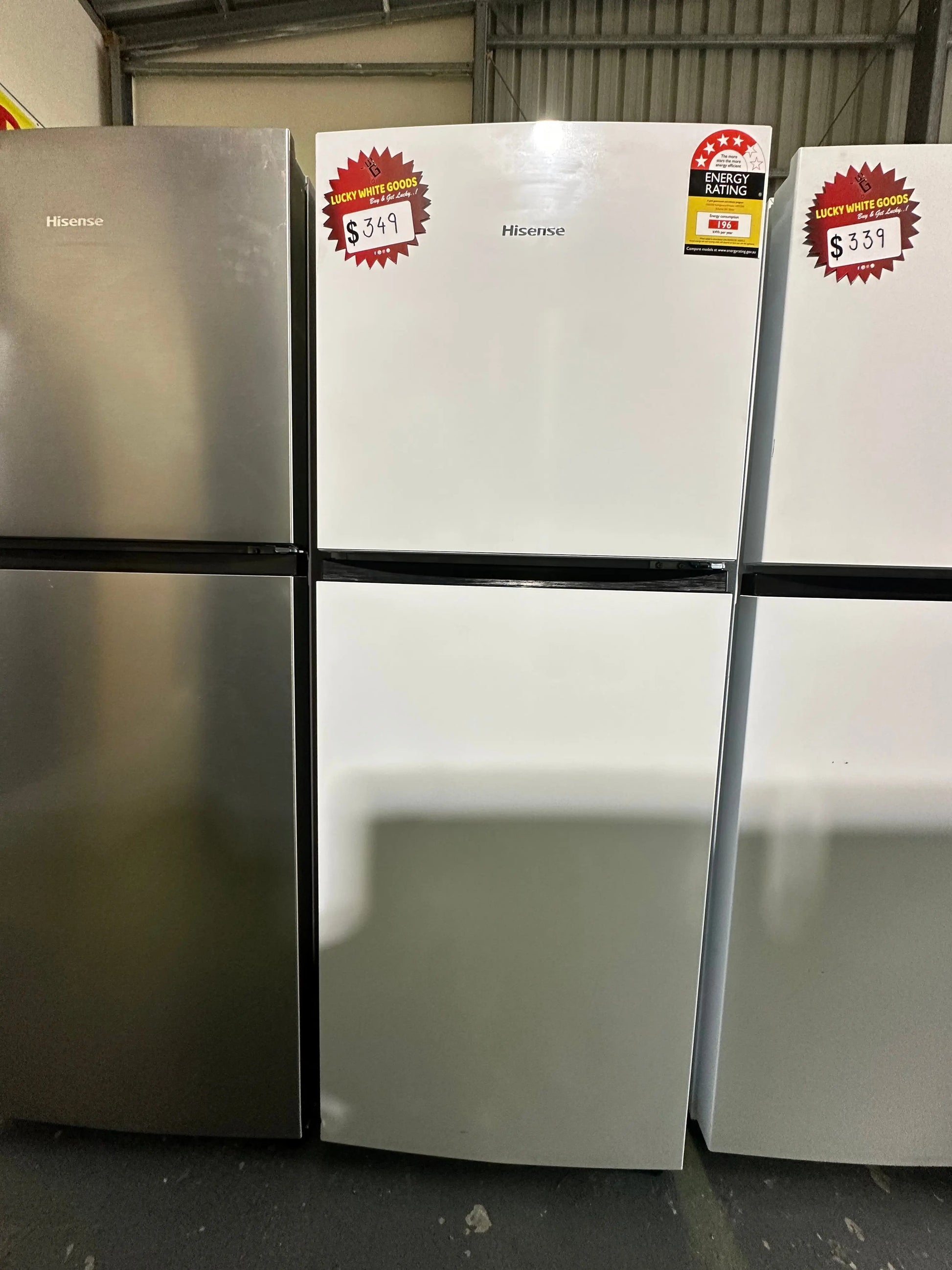 Refurbished Hisense 205L Fridge Freezer | BRISBANE