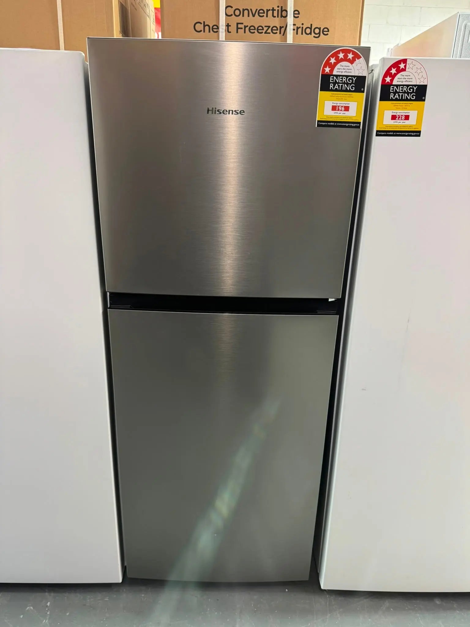 Refurbished Hisense 205L Top Mount Fridge Freezer | SYDNEY