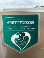 Refurbished Hisense 230L Top Mount Fridge Freezer – HR6TFF230S | BRISBANE