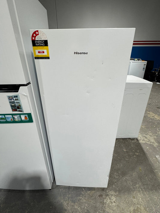 Refurbished Hisense 242 litres upright fridge | PERTH