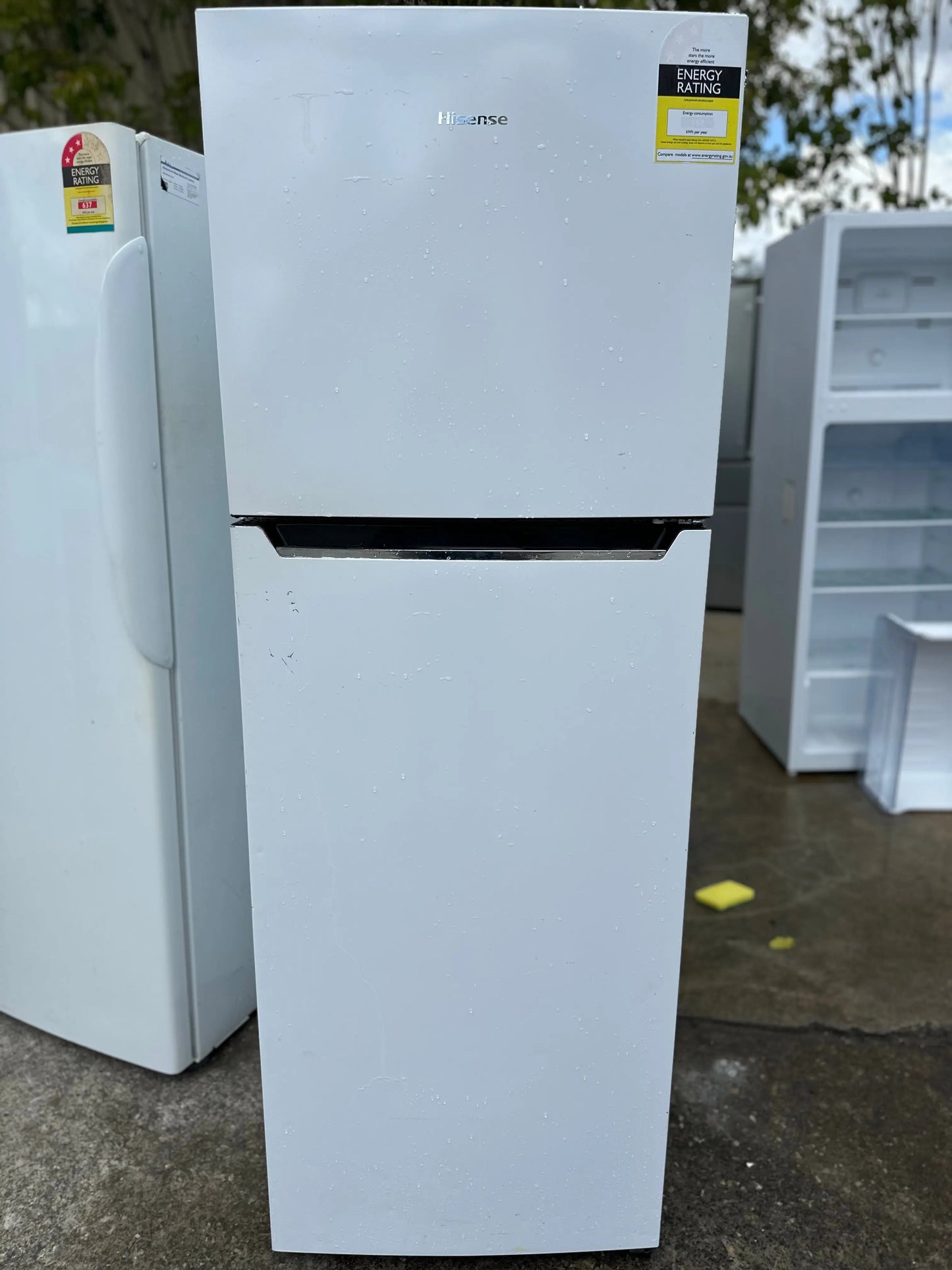 Refurbished Hisense 350 litres fridge freezer | BRISBANE