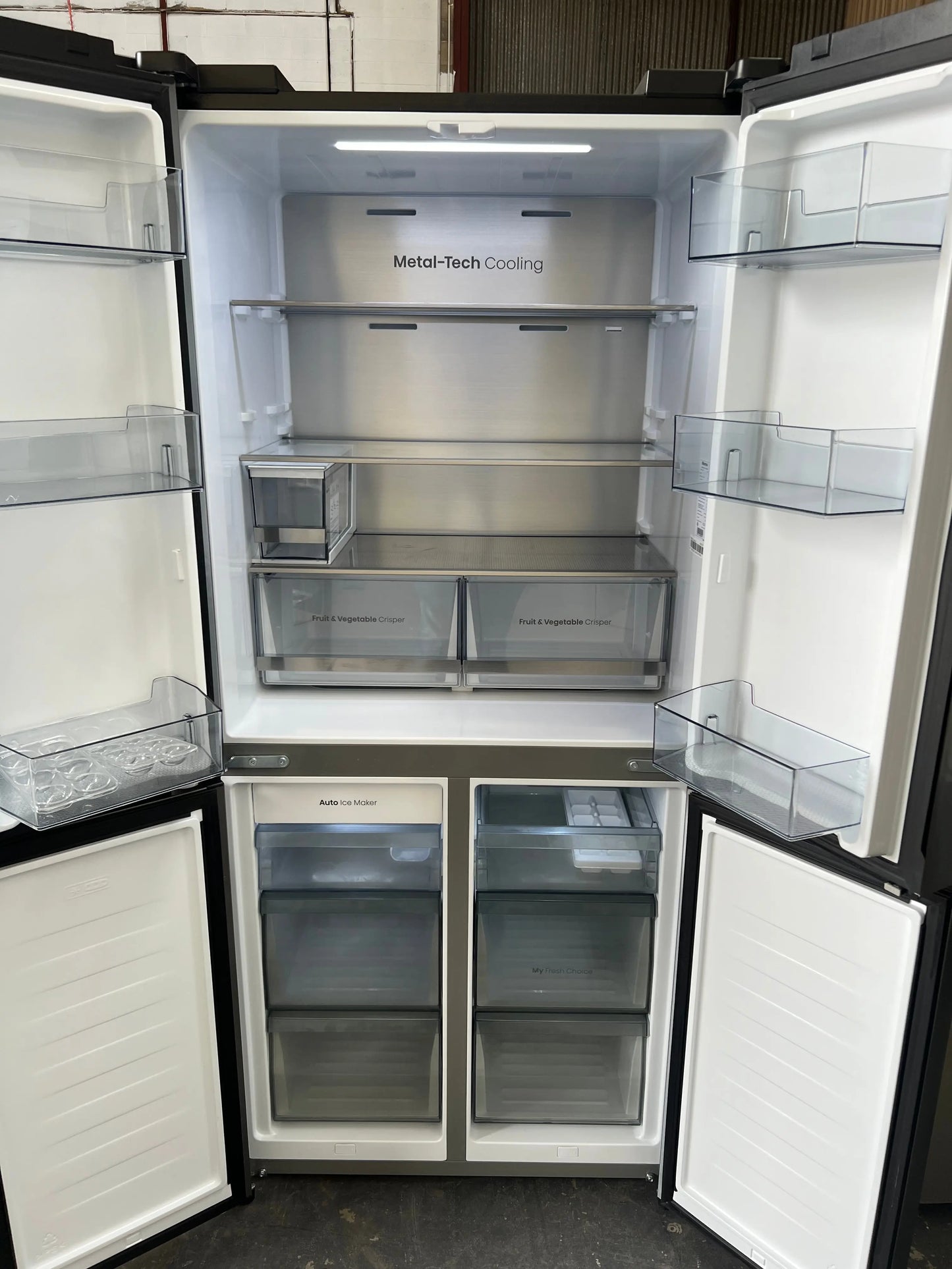 Refurbished Hisense 483 litres fridge freezer | ADELAIDE