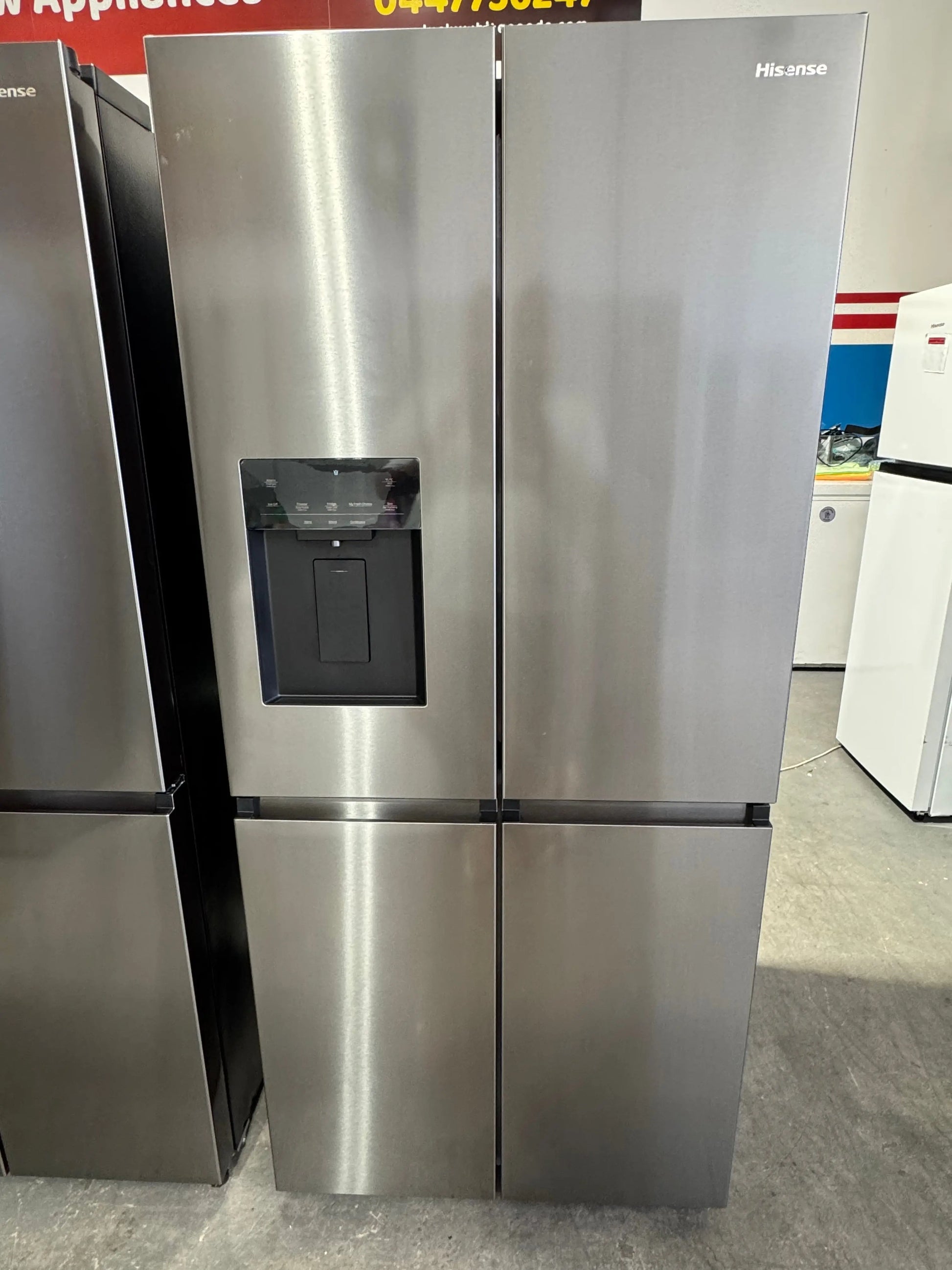 Refurbished Hisense 483 litres fridge freezer | PERTH