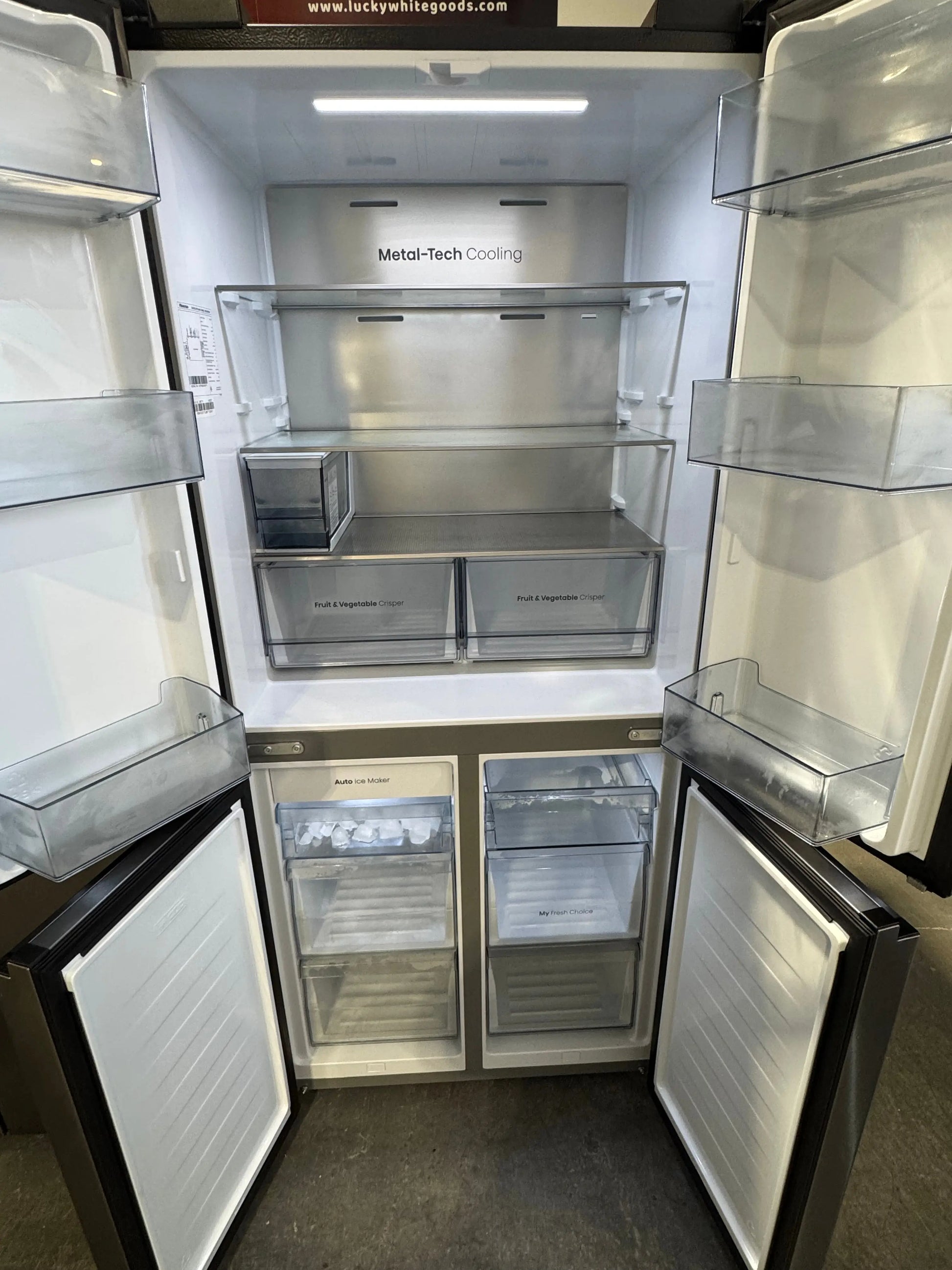 Refurbished Hisense 483 litres fridge freezer | PERTH