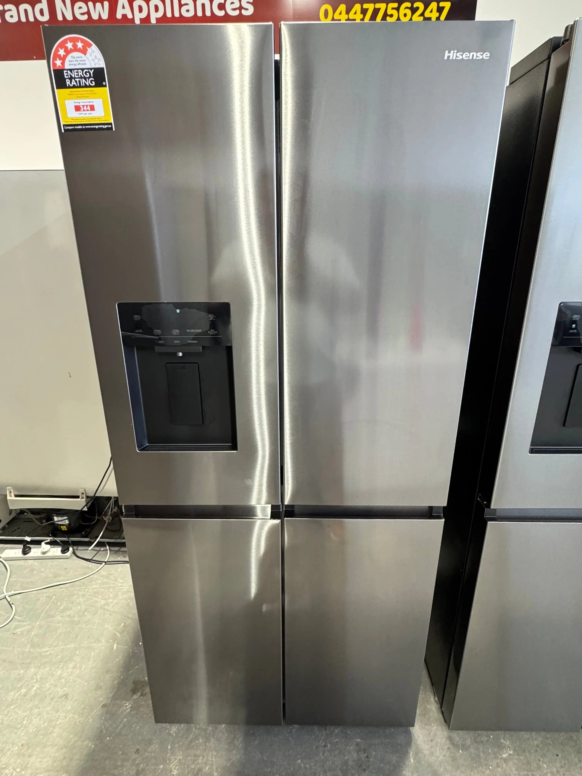 Refurbished Hisense 483 litres fridge freezer | PERTH