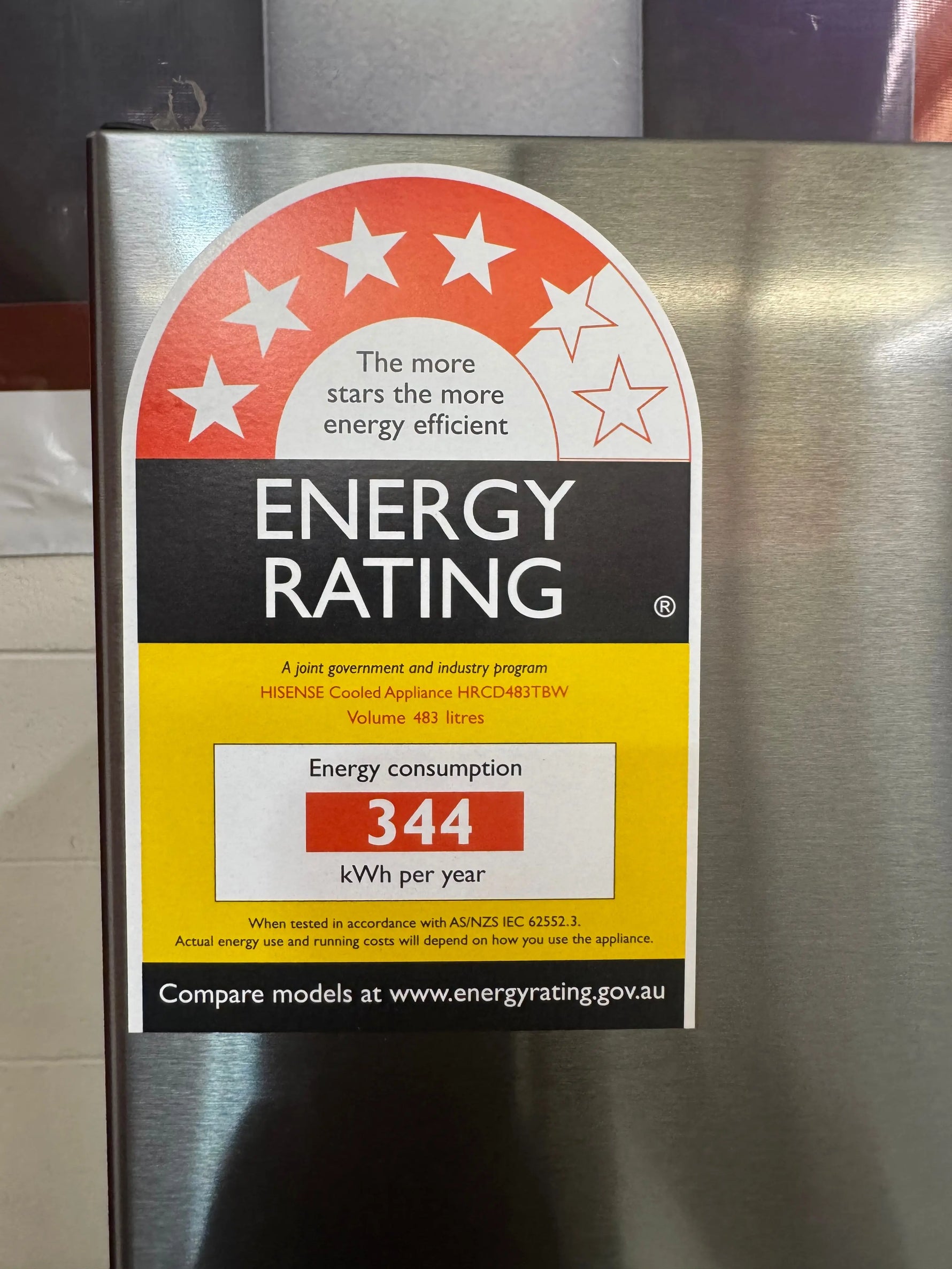 Refurbished Hisense 483L French Door Fridge Black Steel with Non-Plumbed Ice and Water Dispenser HRCD483TBW | SYDNEY