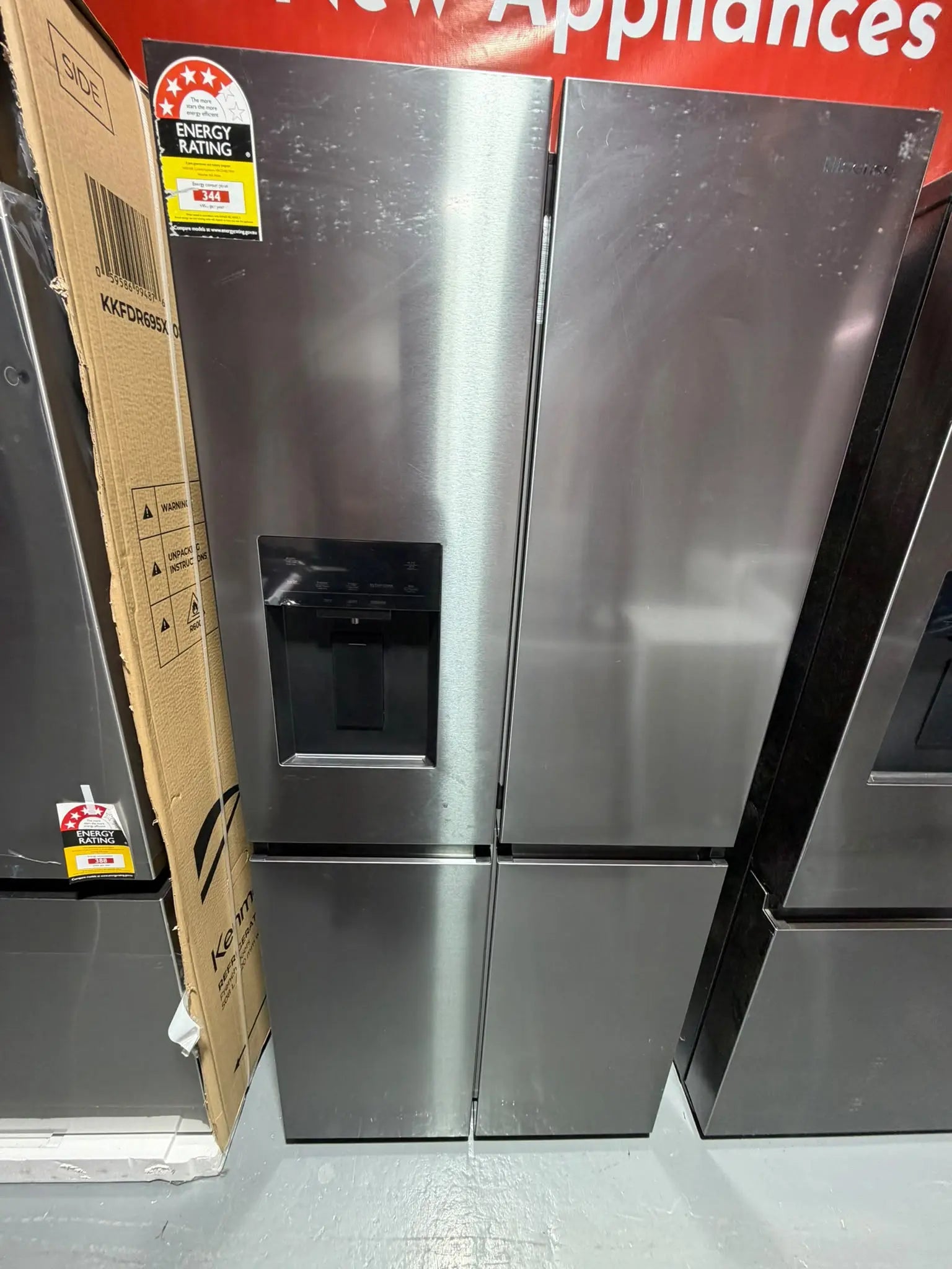 Refurbished Hisense 483L French Door Fridge Freezer | SYDNEY