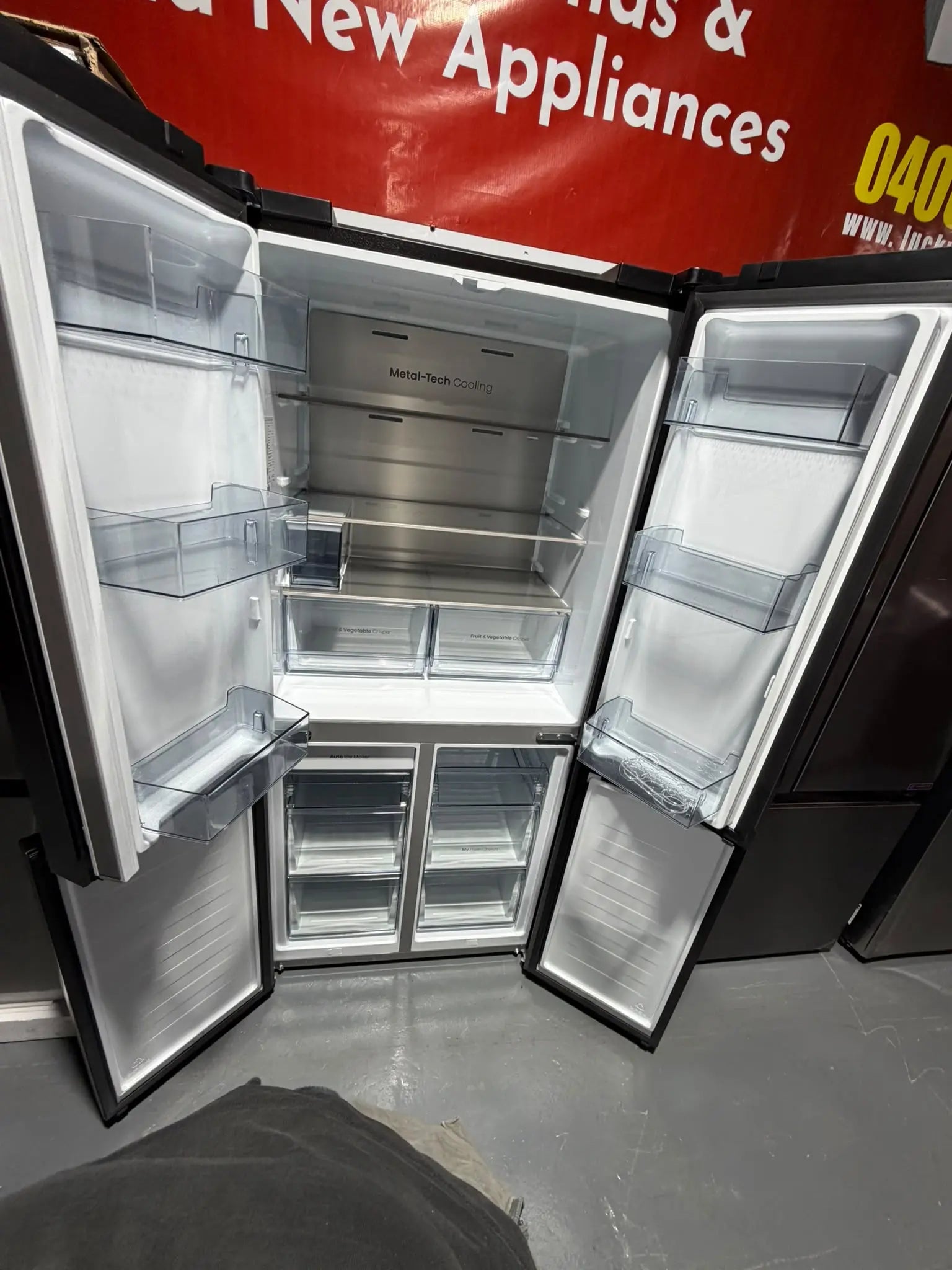 Refurbished Hisense 483L French Door Fridge Freezer | SYDNEY