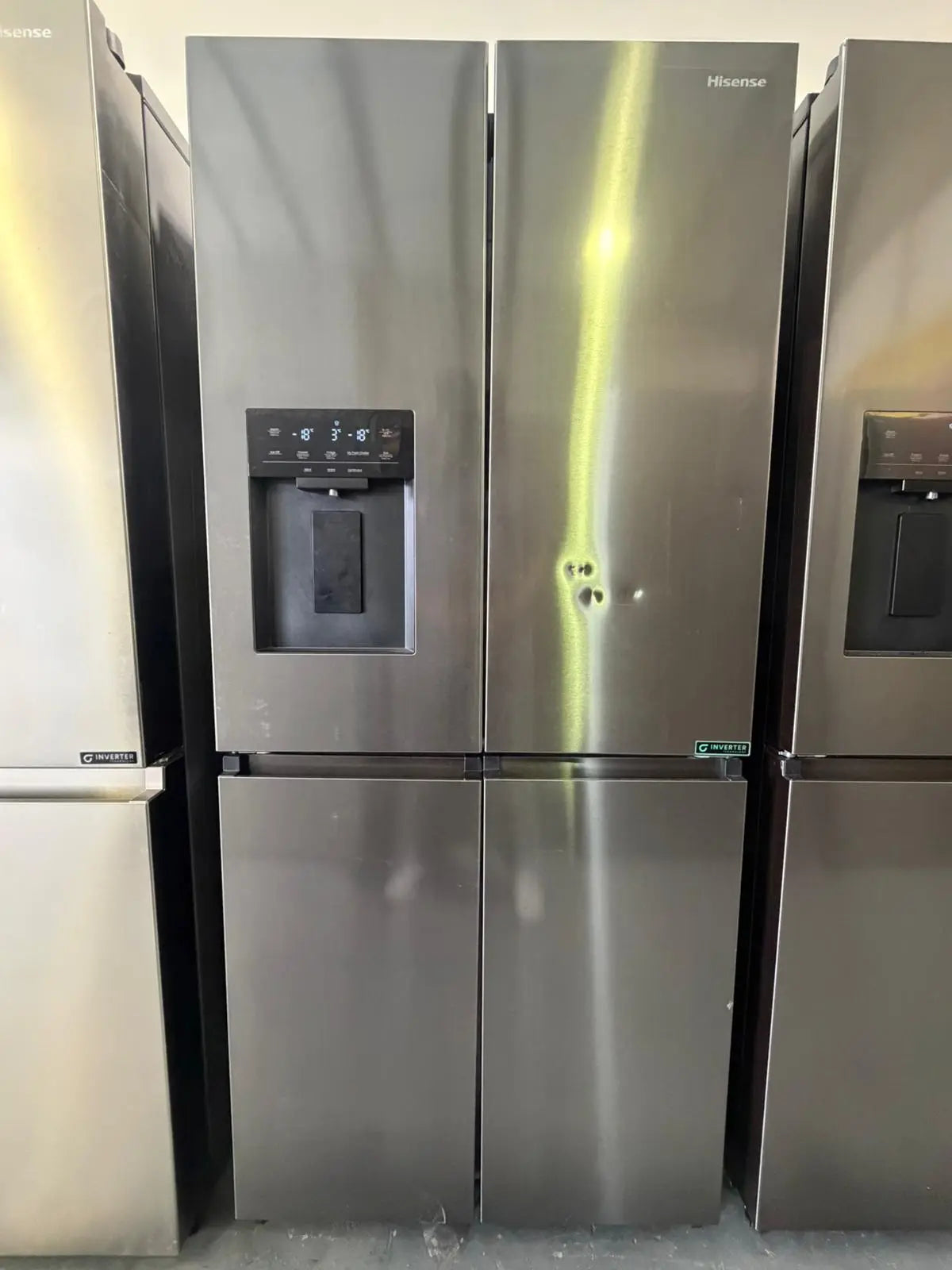 Refurbished Hisense 483L French Door Fridge Freezer – HRCD483TBW | BRISBANE