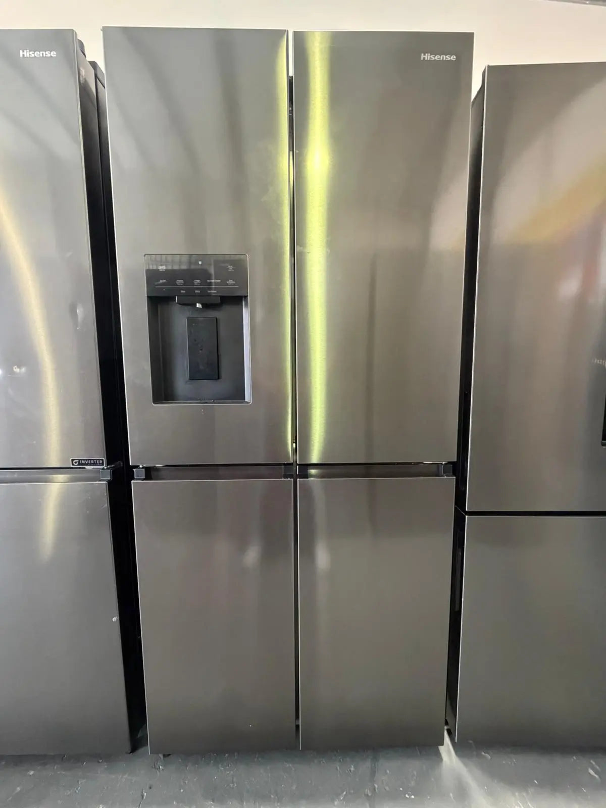 Refurbished Hisense 483L French Door Fridge Freezer – HRCD483TBW | BRISBANE