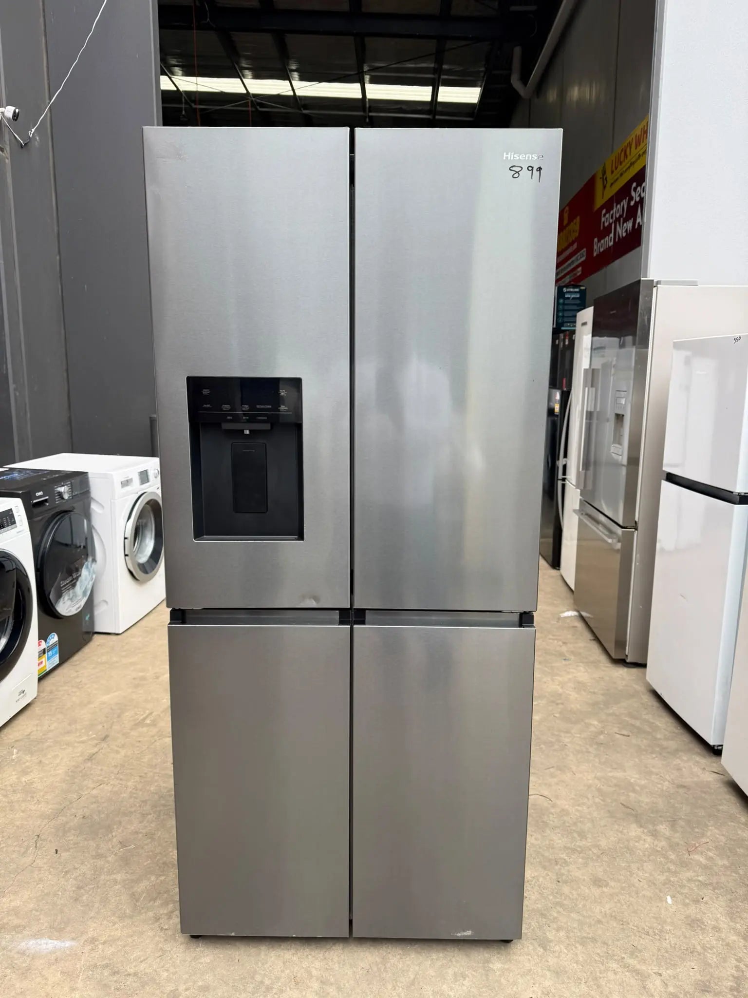 Refurbished Hisense 483L Fridge Freezer | MELBOURNE