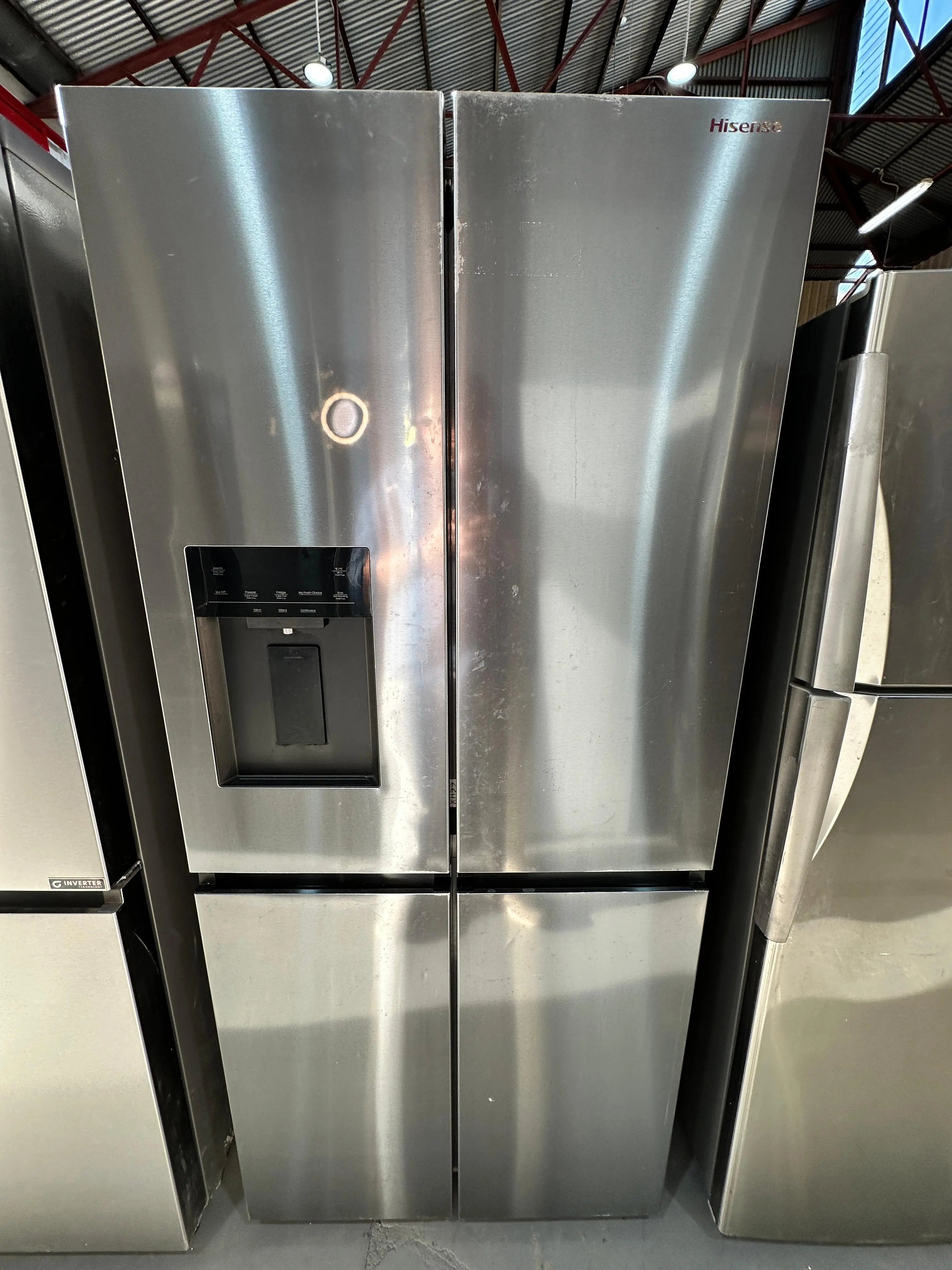 Refurbished Hisense 483L Quad-Door Fridge Freezer | ADELAIDE