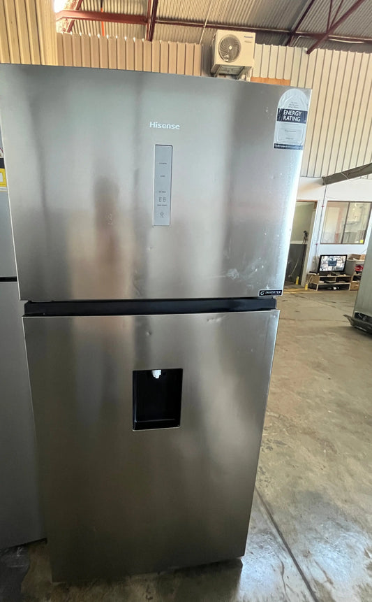 Refurbished Hisense 496L Top Mount Freezer - Silver | ADELAIDE