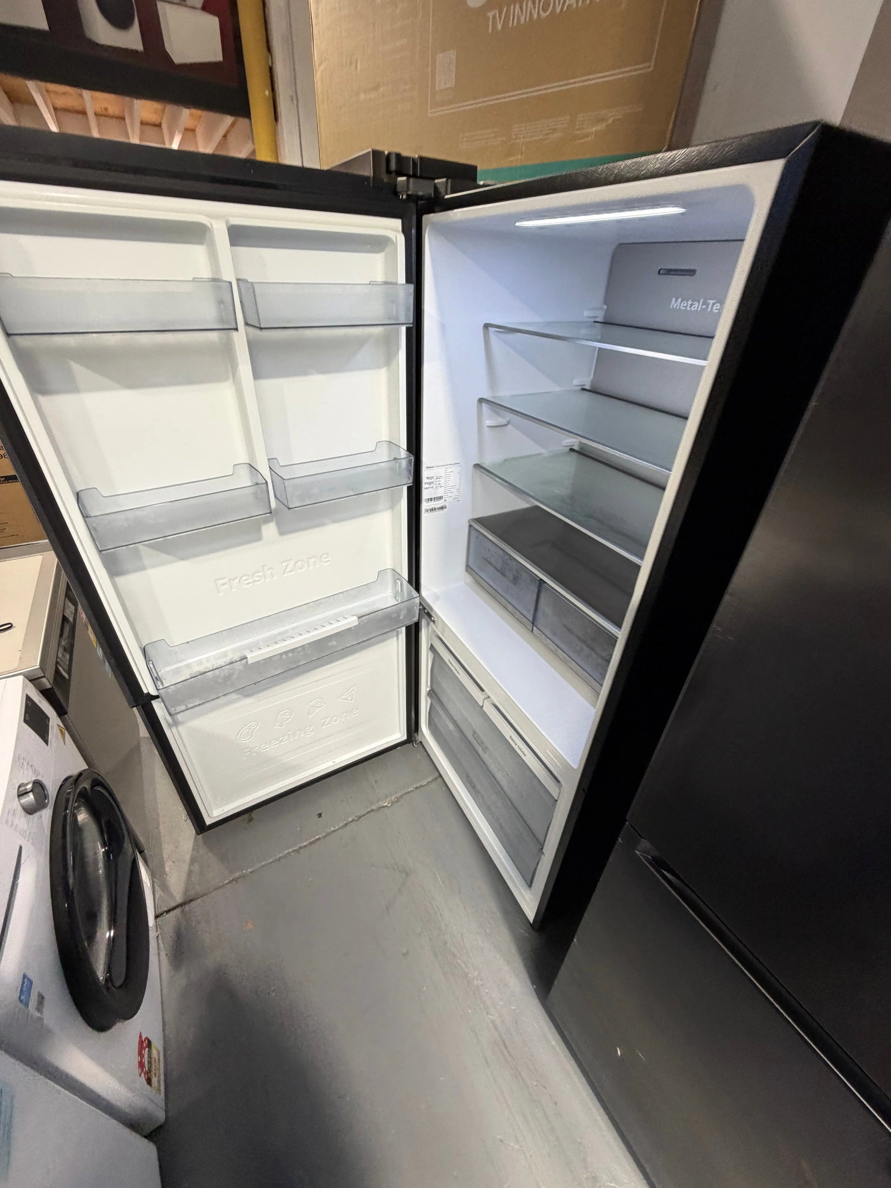 Refurbished Hisense 503 ltr bottom mount fridge freezer | ALEXANDRIA