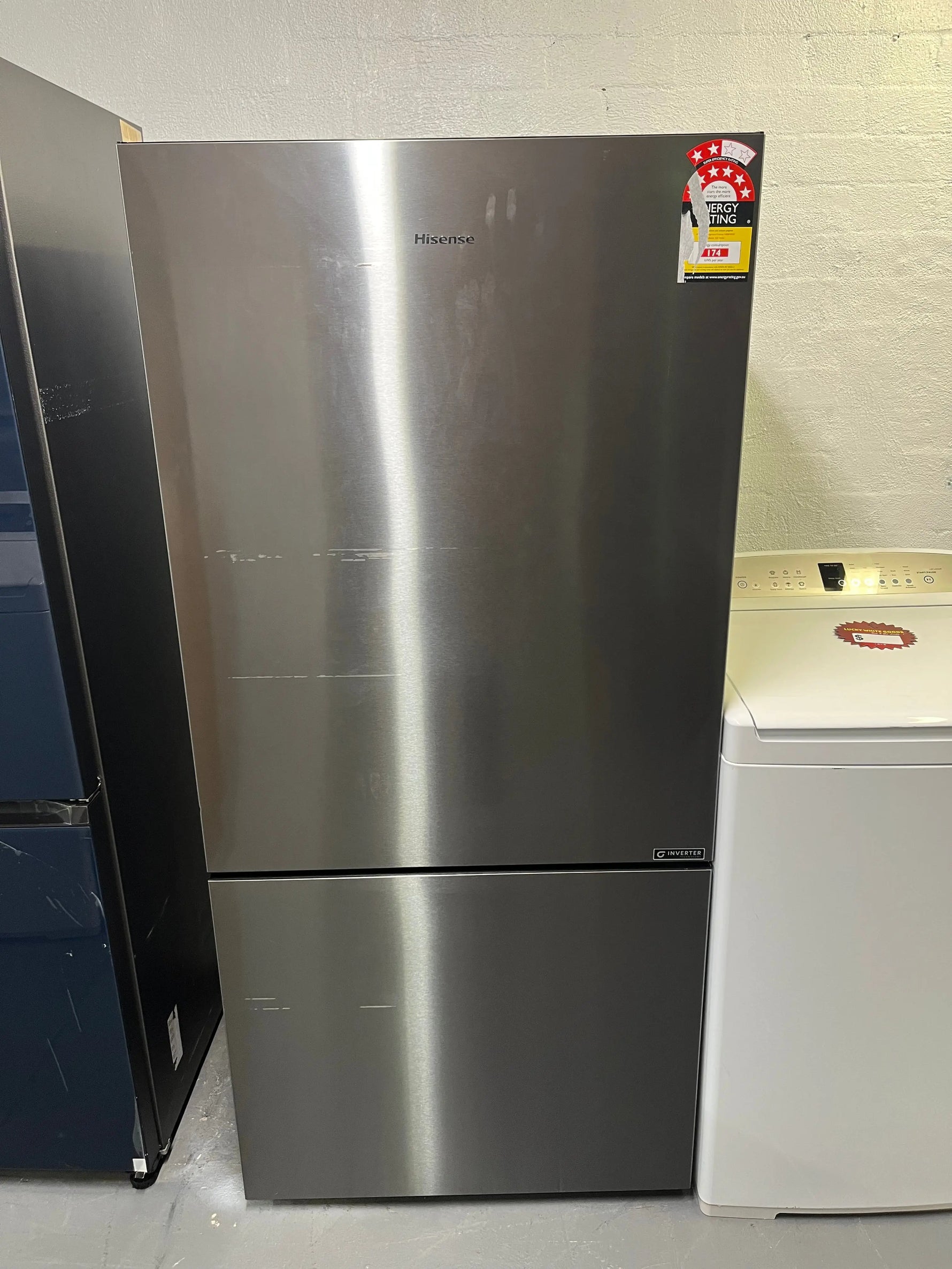Refurbished Hisense 503L Bottom Mount Fridge + Refurbished Fisher & Paykel 10kg Top Load Washer Combo – HRBM503E + WA1068G1 | ALEXANDRIA