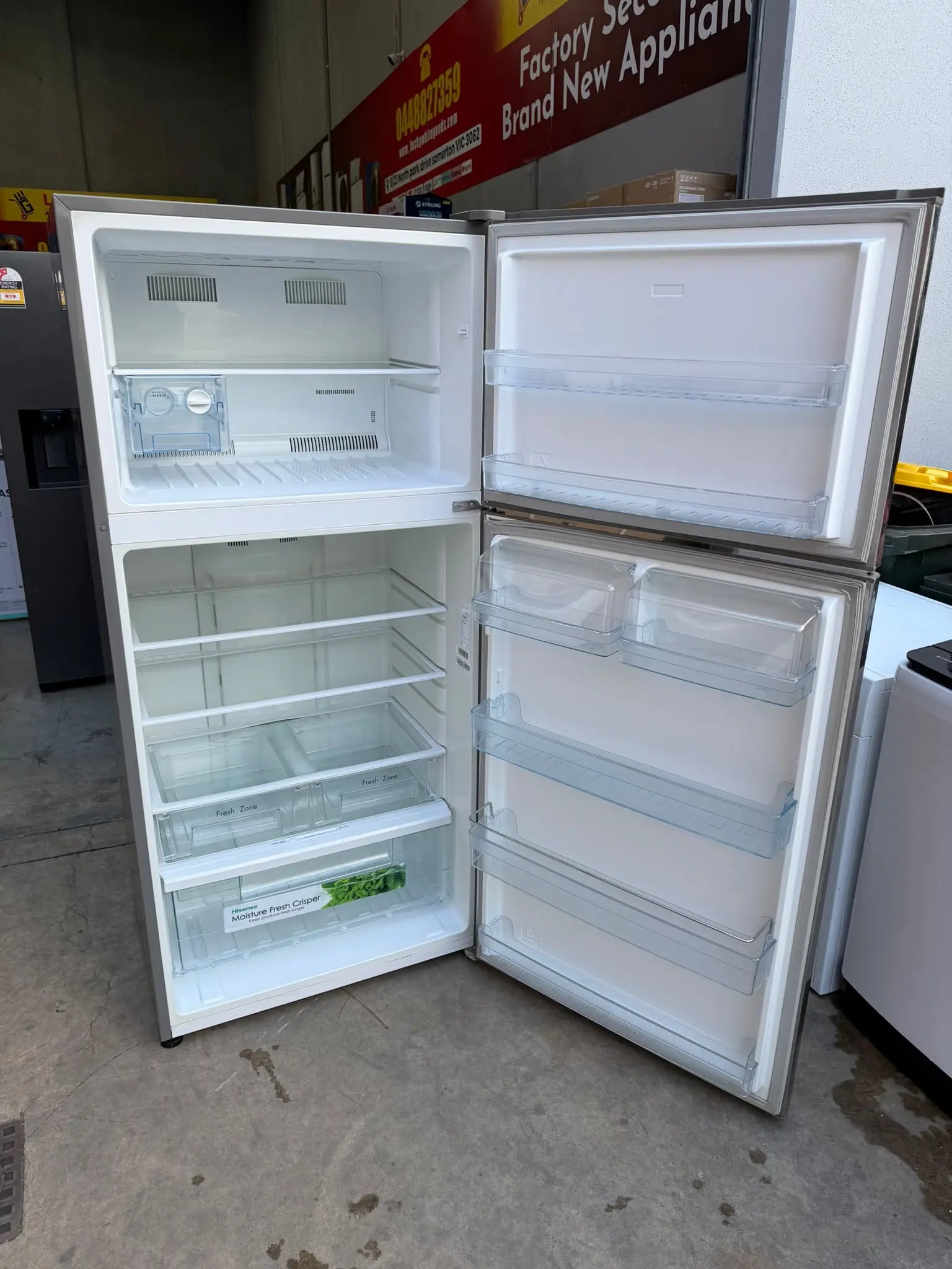 Refurbished Hisense 526L Top Mount Fridge Freezer | MELBOURNE