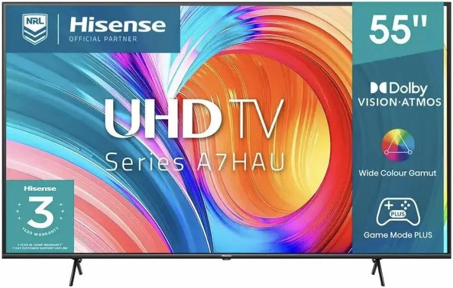 Refurbished Hisense 55″ 4K Smart TV – 55A7HAU | PERTH