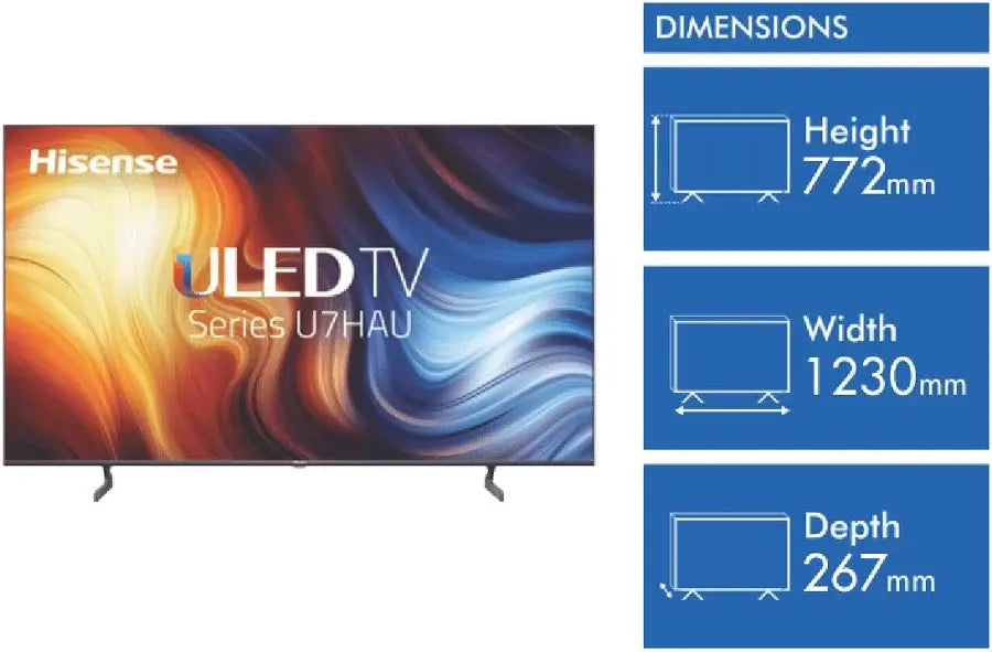 Refurbished Hisense 55″ 4K Smart TV – 55A7HAU | PERTH