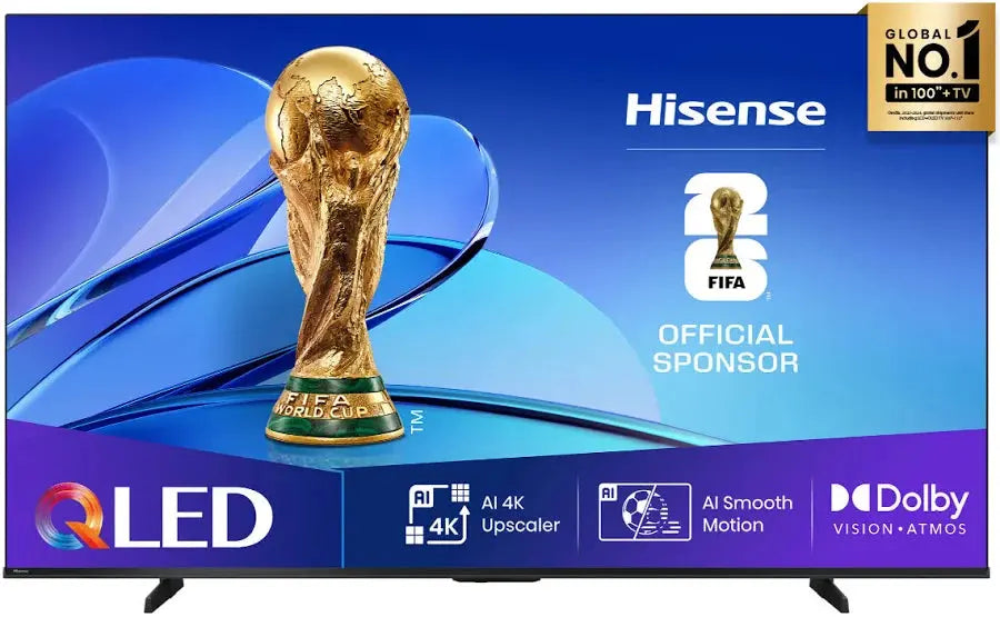 Refurbished Hisense 55″ QLED 4K Smart TV – 55Q6QAU | PERTH