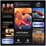 Refurbished Hisense 55″ QLED 4K Smart TV – 55Q6QAU