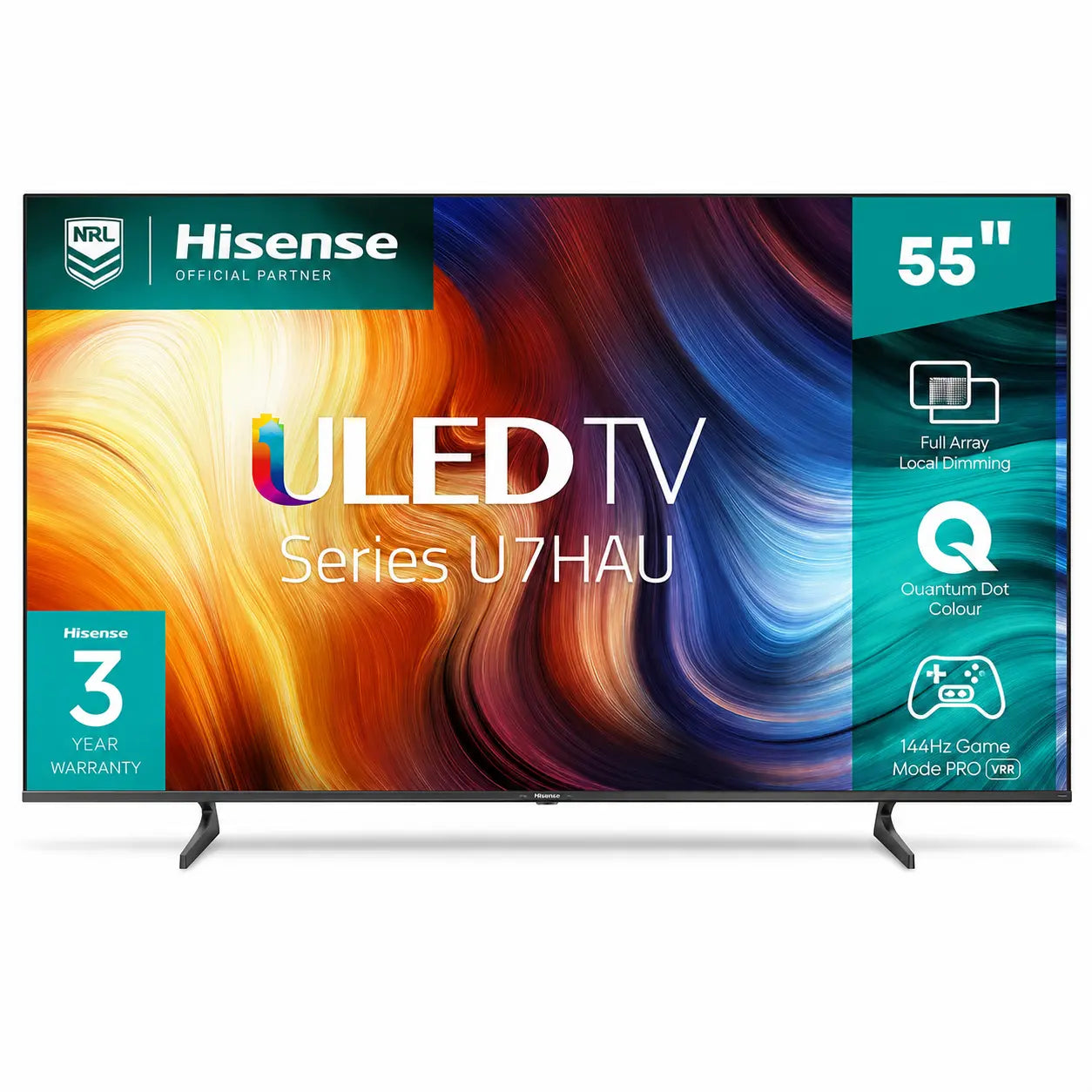 Refurbished Hisense 55″ ULED 4K Smart TV – 55U7HAU | PERTH