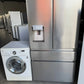 Refurbished Hisense 560 litres fridge freezer and LG 7.5kg washing machine | PERTH