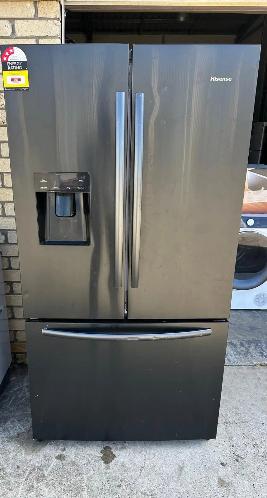 Refurbished Hisense 577 Litres Fridge Freezer | PERTH