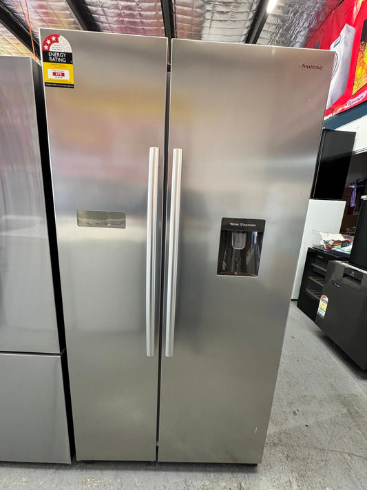 Refurbished Hisense 578 litres side by side door fridge freezer | SYDNEY