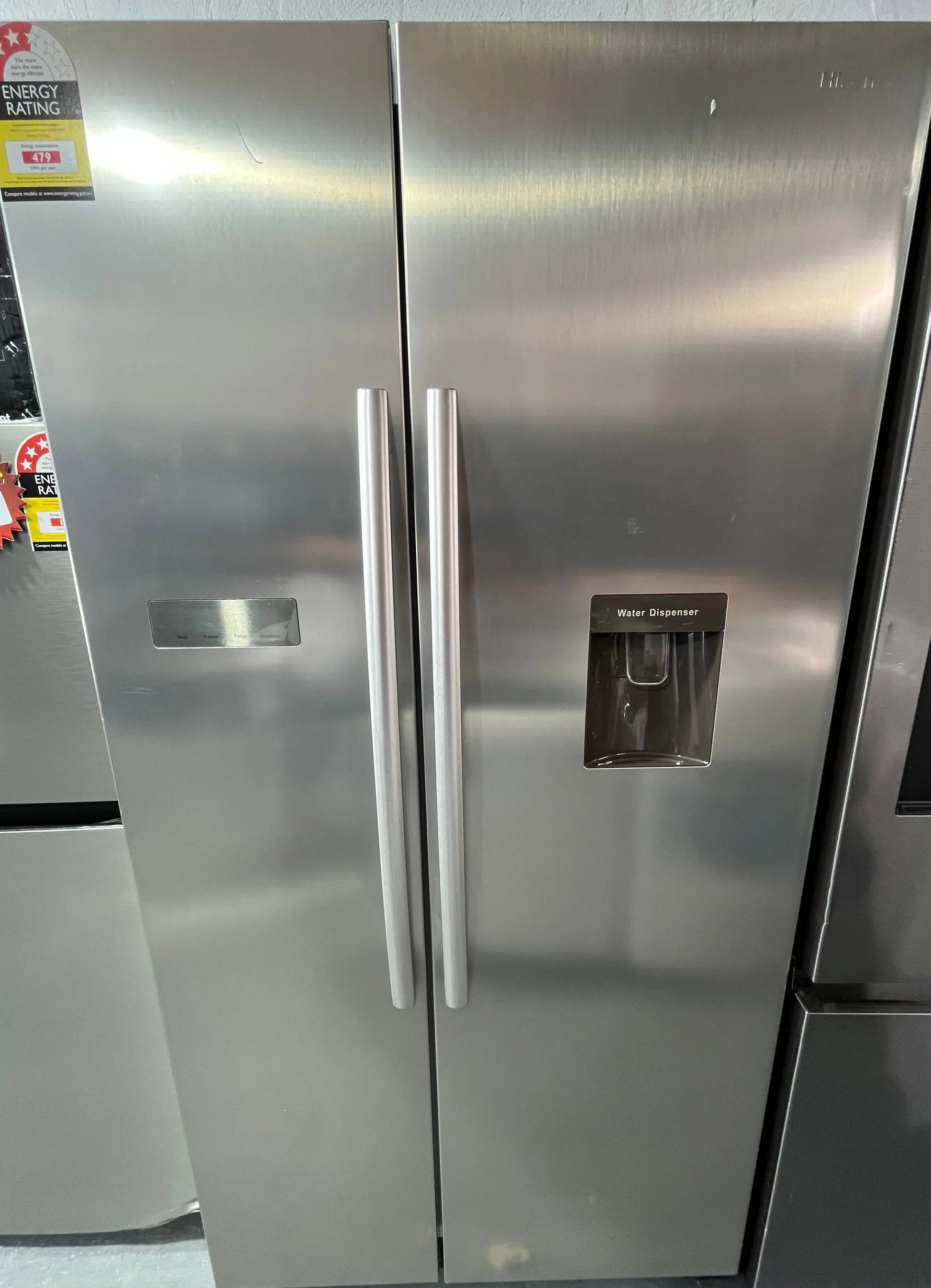 Refurbished Hisense 578L side by side door fridge freezer | ALEXANDRIA