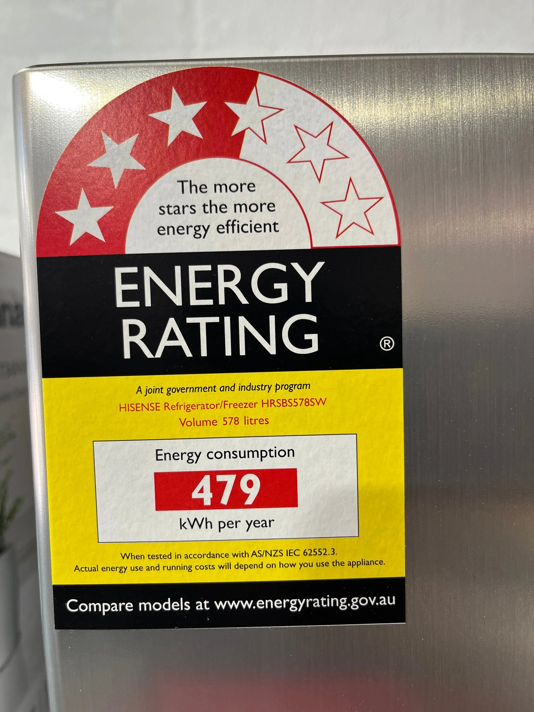 Refurbished Hisense 578L side by side door fridge freezer | ALEXANDRIA