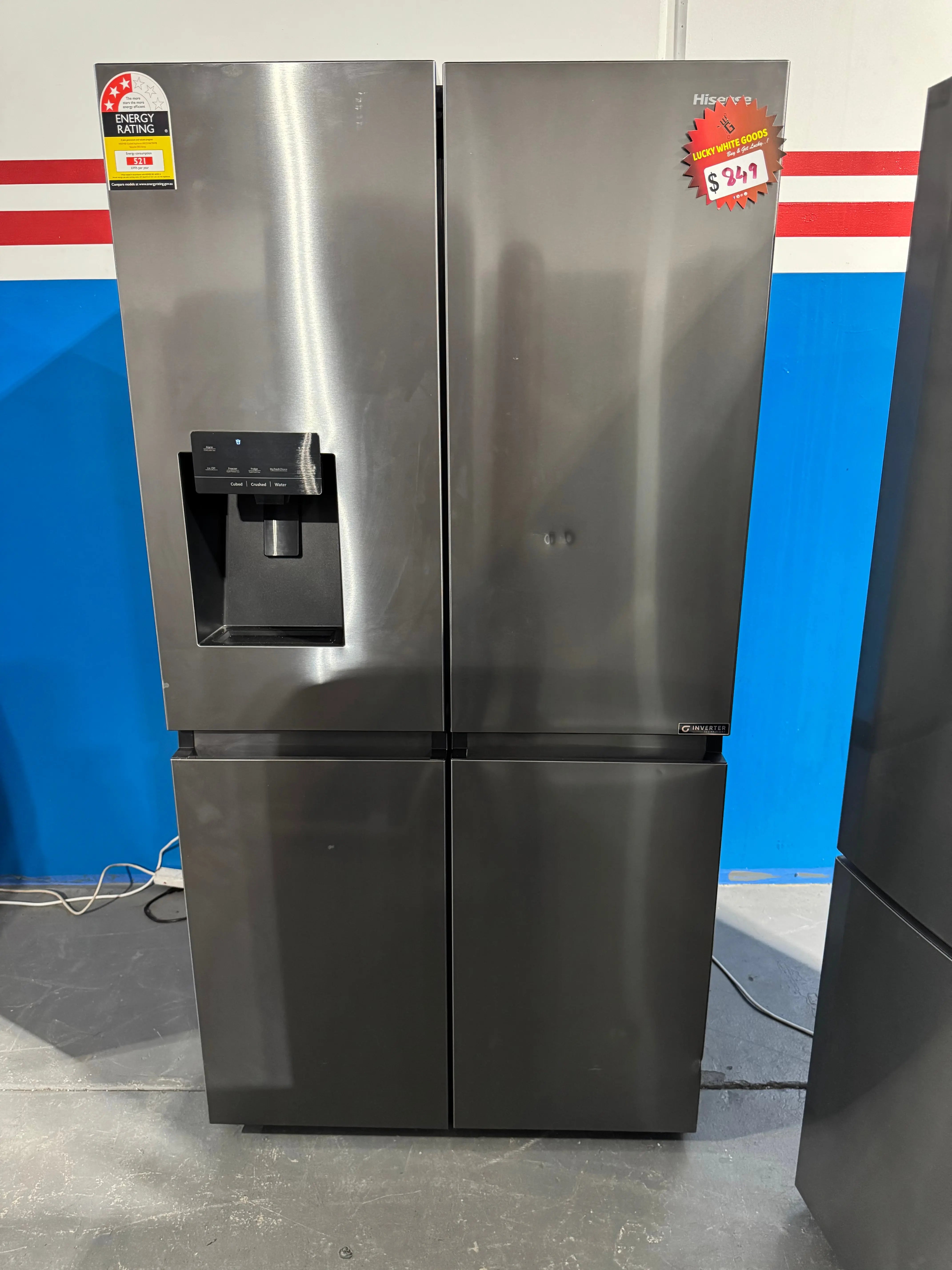 Refurbished Hisense 585 litres fridge freezer | PERTH