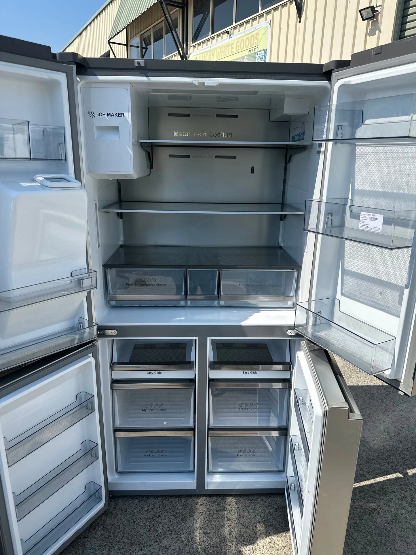 Refurbished Hisense 585 litres quad door fridge freezer | BRISBANE