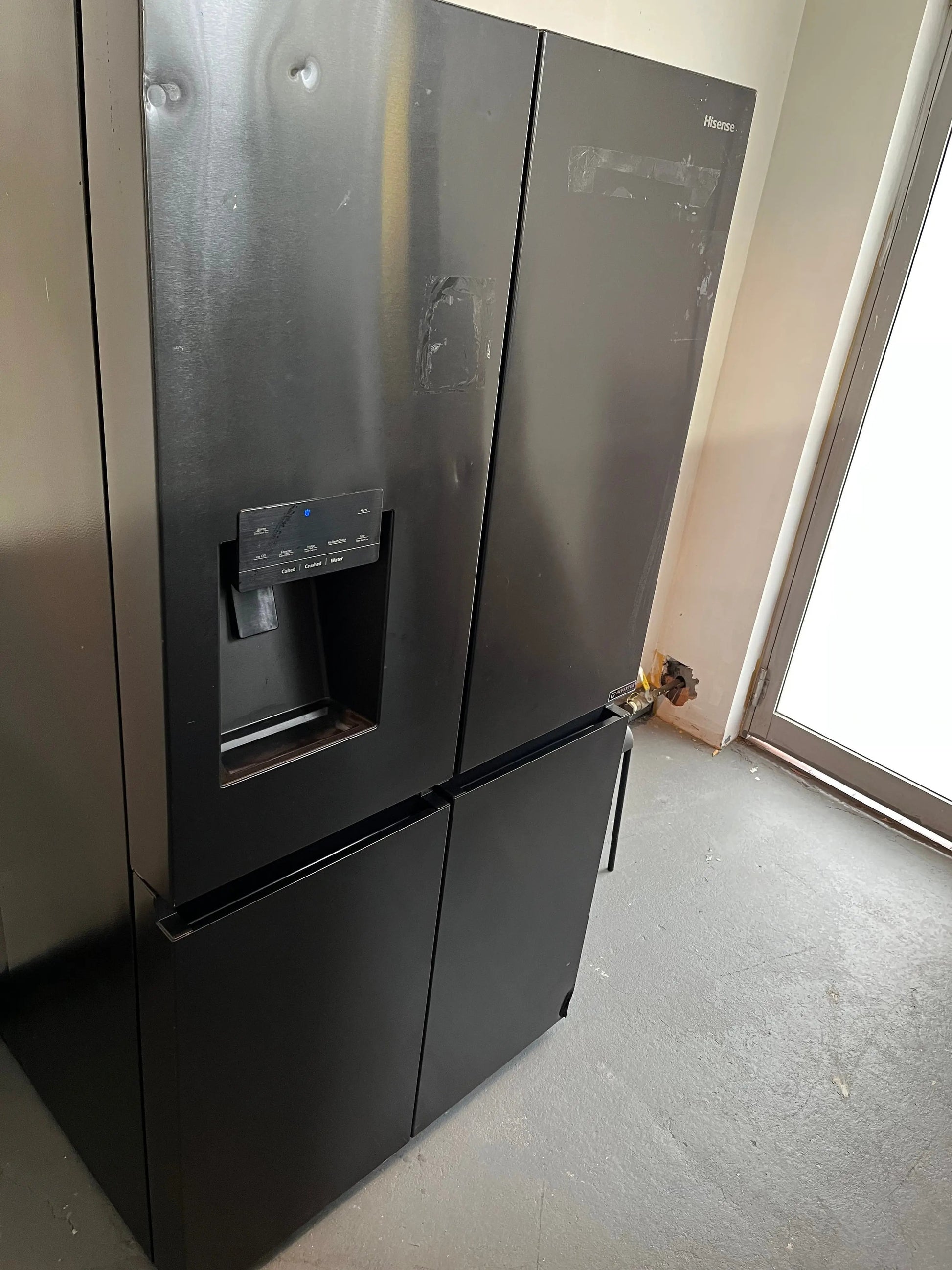 Refurbished Hisense 585 ltr quad door fridge freezer | Lucky white goods